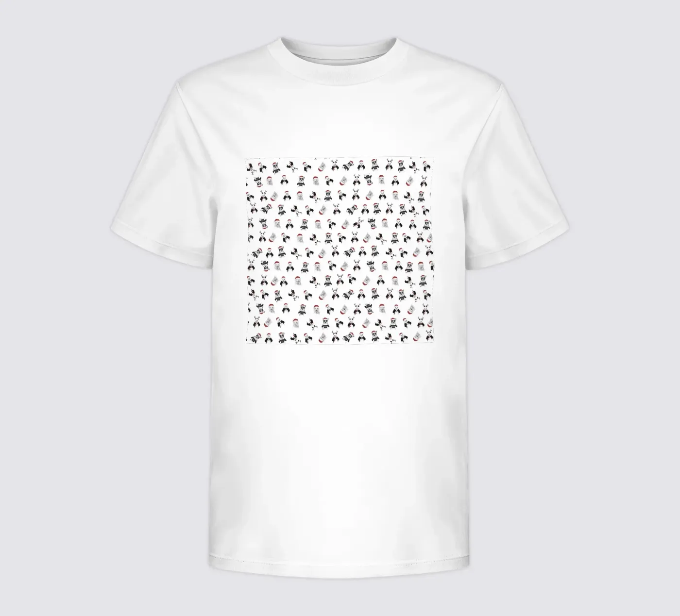 Xmas pattern t-shirt bambini da Balazs Solti