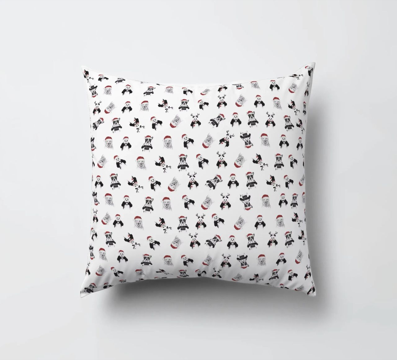 Xmas pattern cuscino da Balazs Solti