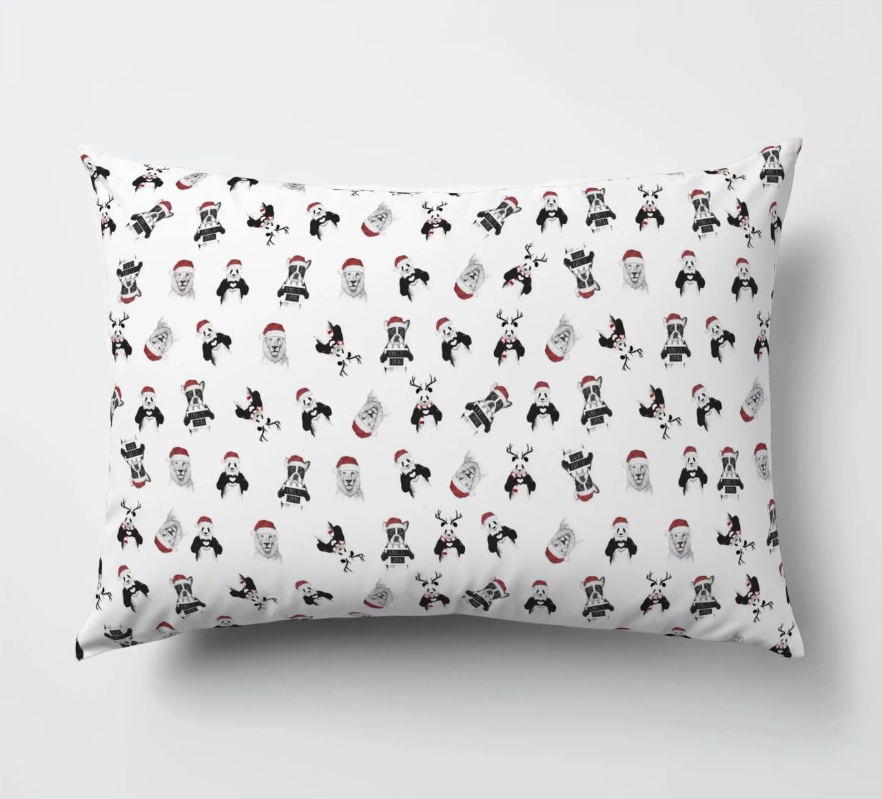 Xmas pattern cuscino da Balazs Solti