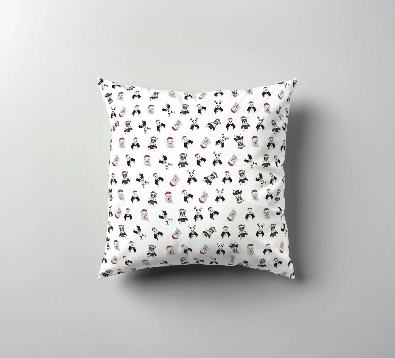 Xmas pattern cuscino da Balazs Solti