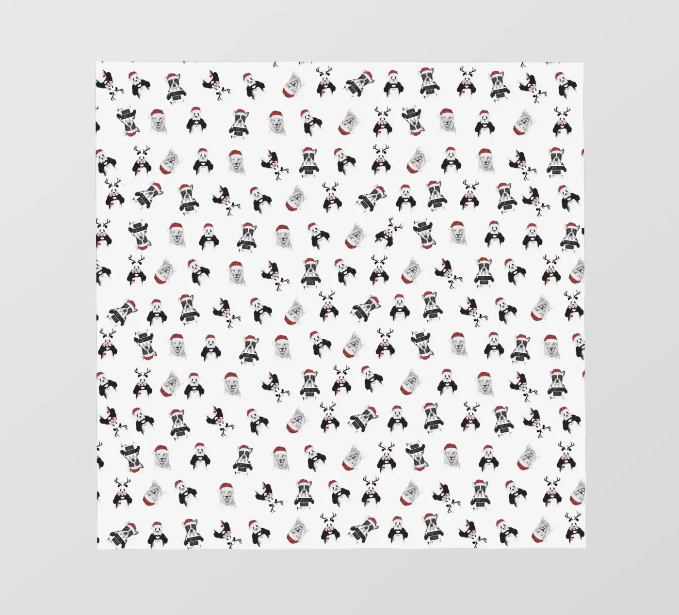 Xmas pattern backlit folie van Balazs Solti