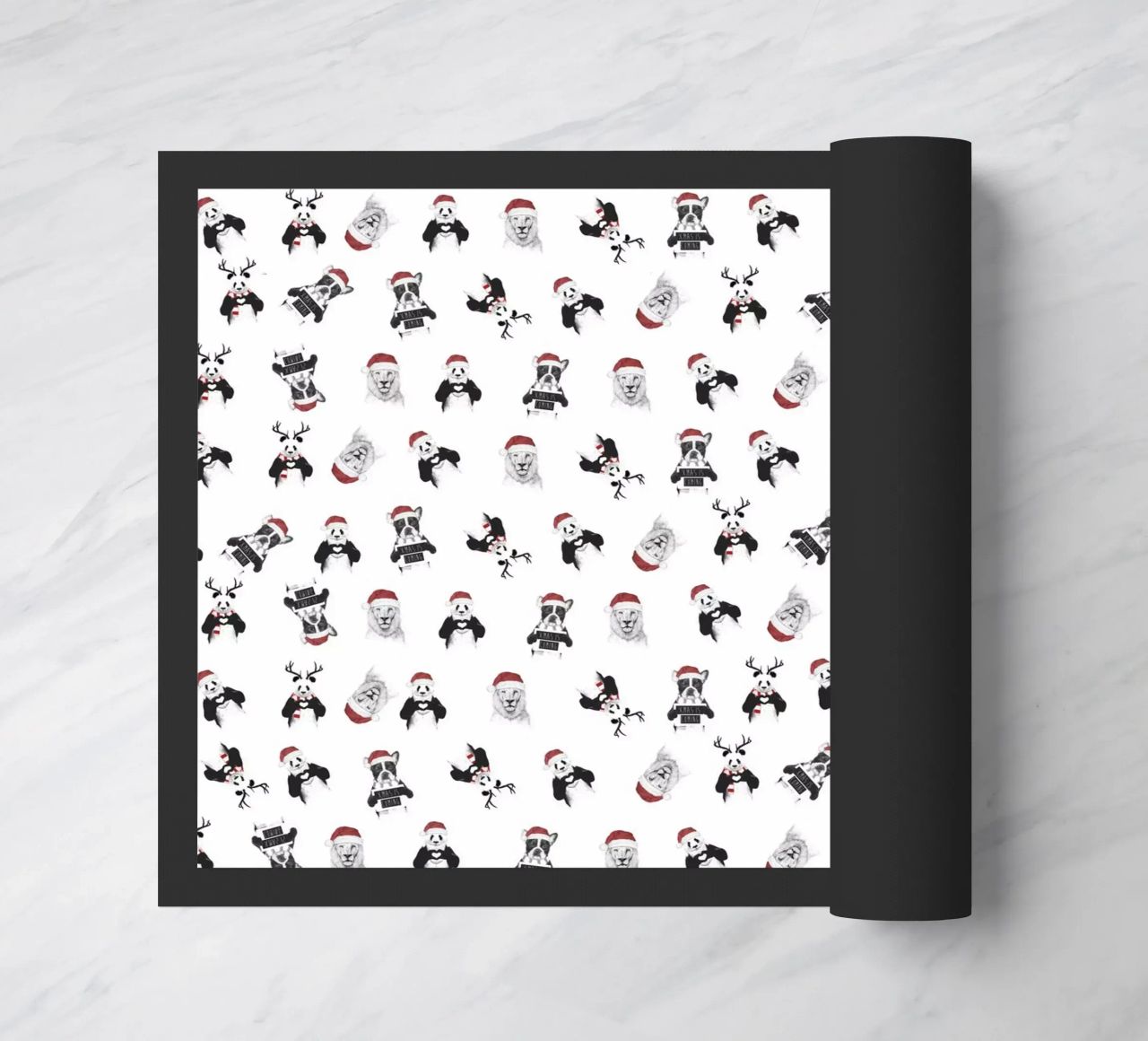 Xmas pattern zerbino da Balazs Solti