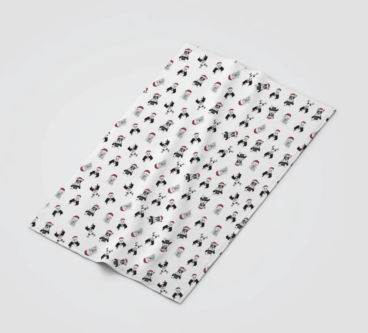 Xmas pattern Fleecedecke von Balazs Solti