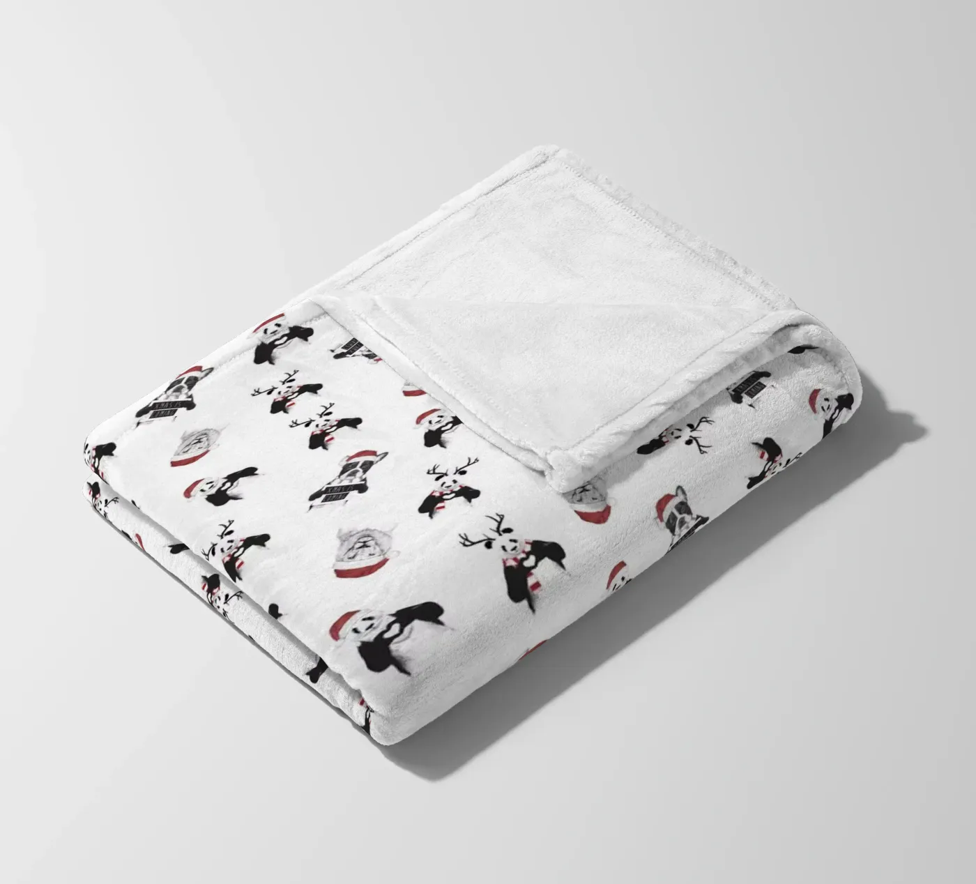 Xmas pattern coperta in pile da Balazs Solti