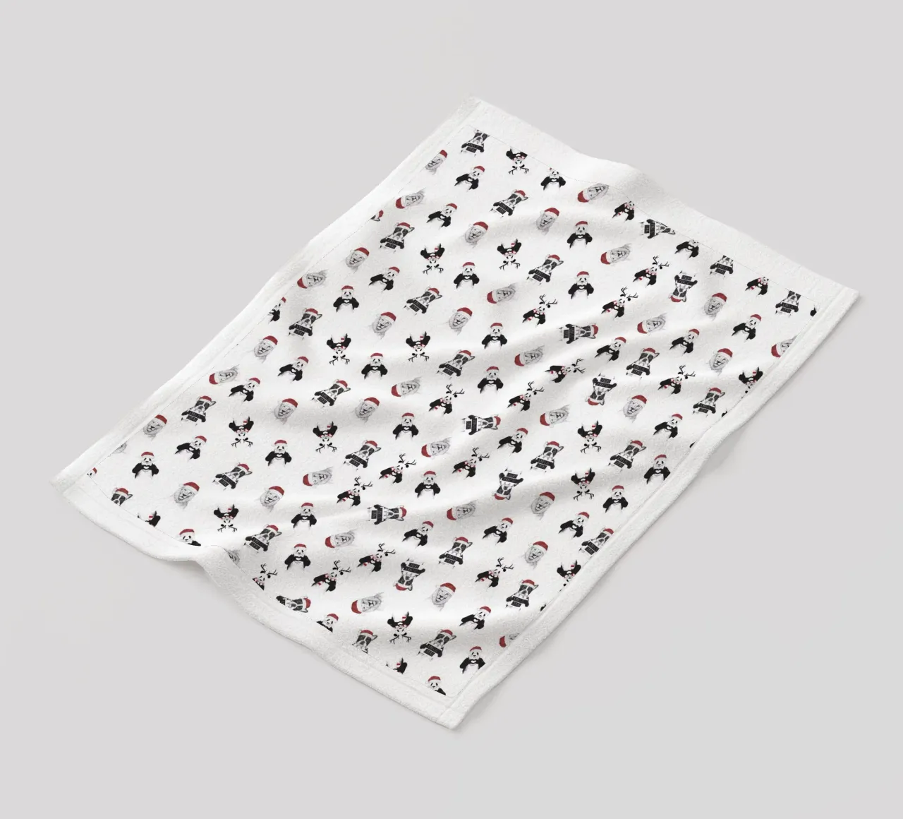 Xmas pattern Fleecedecke von Balazs Solti