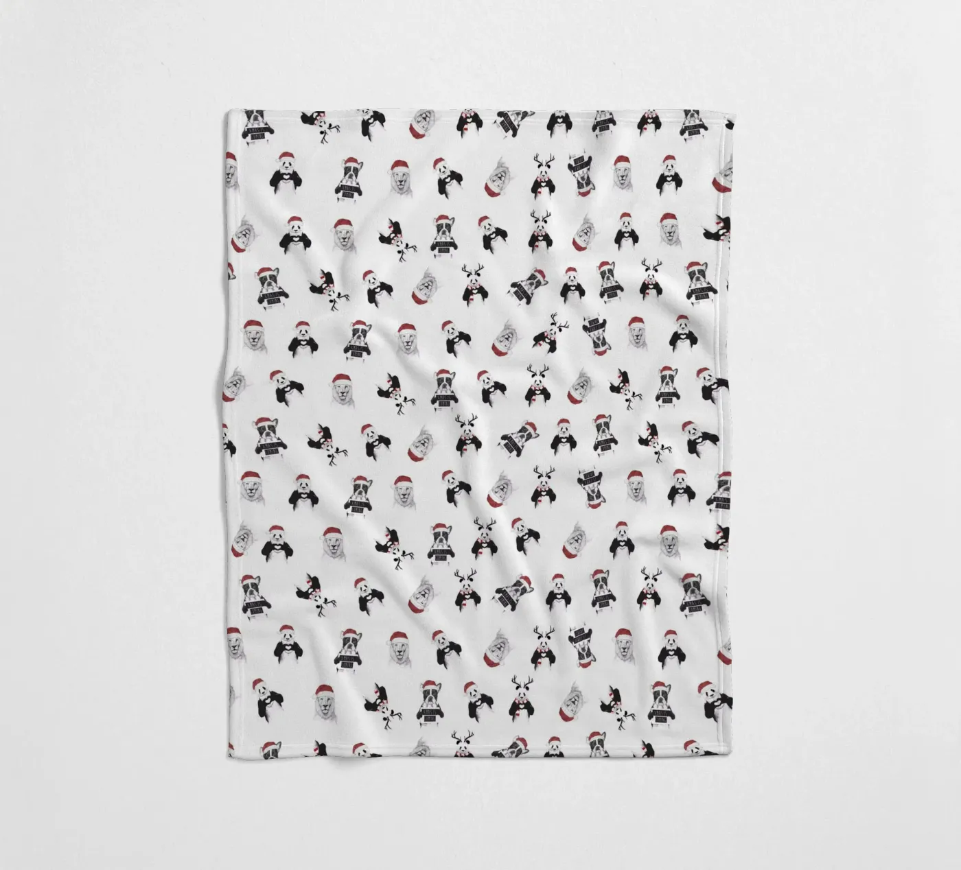 Xmas pattern coperta in pile da Balazs Solti