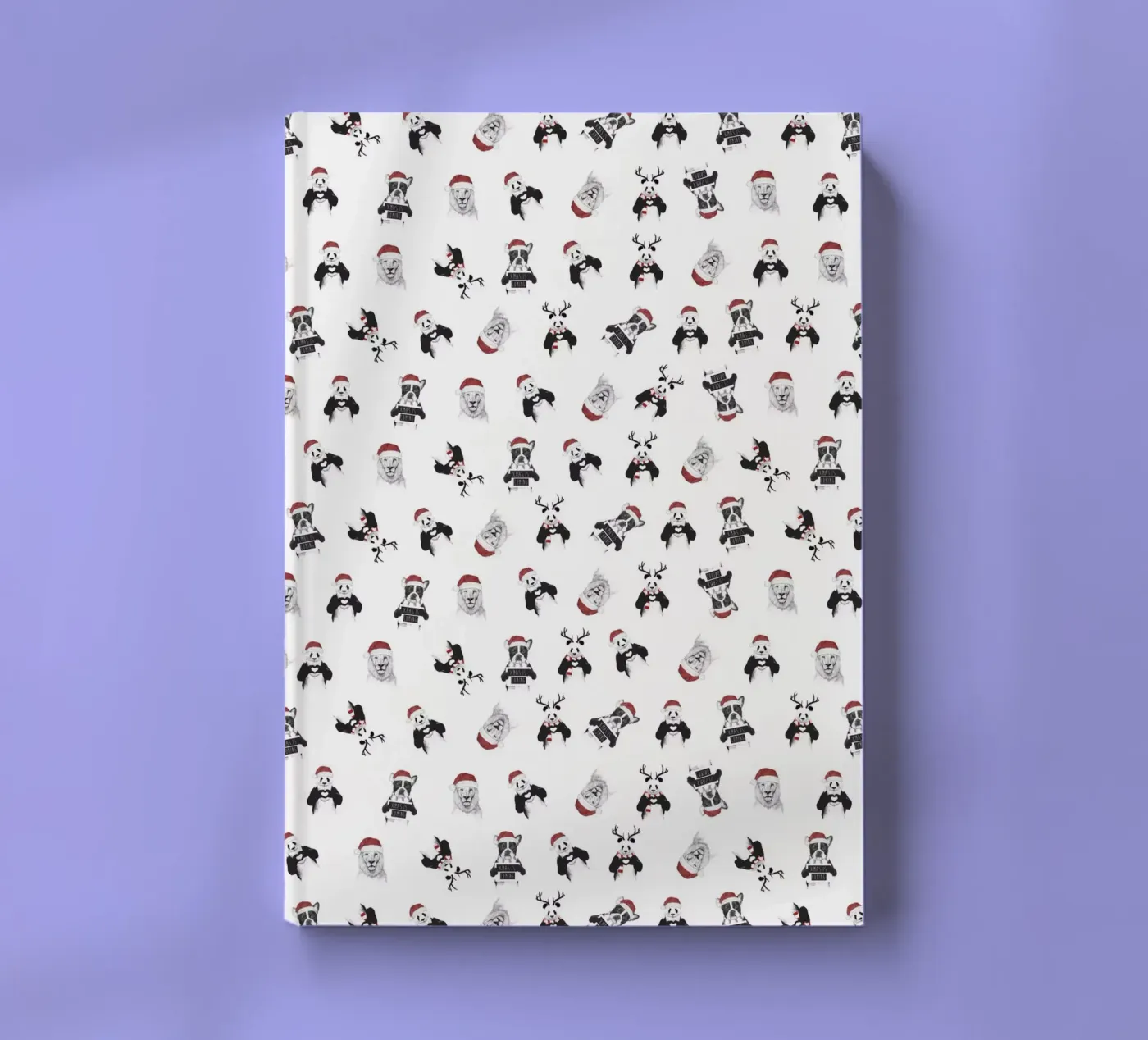 Xmas pattern carnet de Balazs Solti