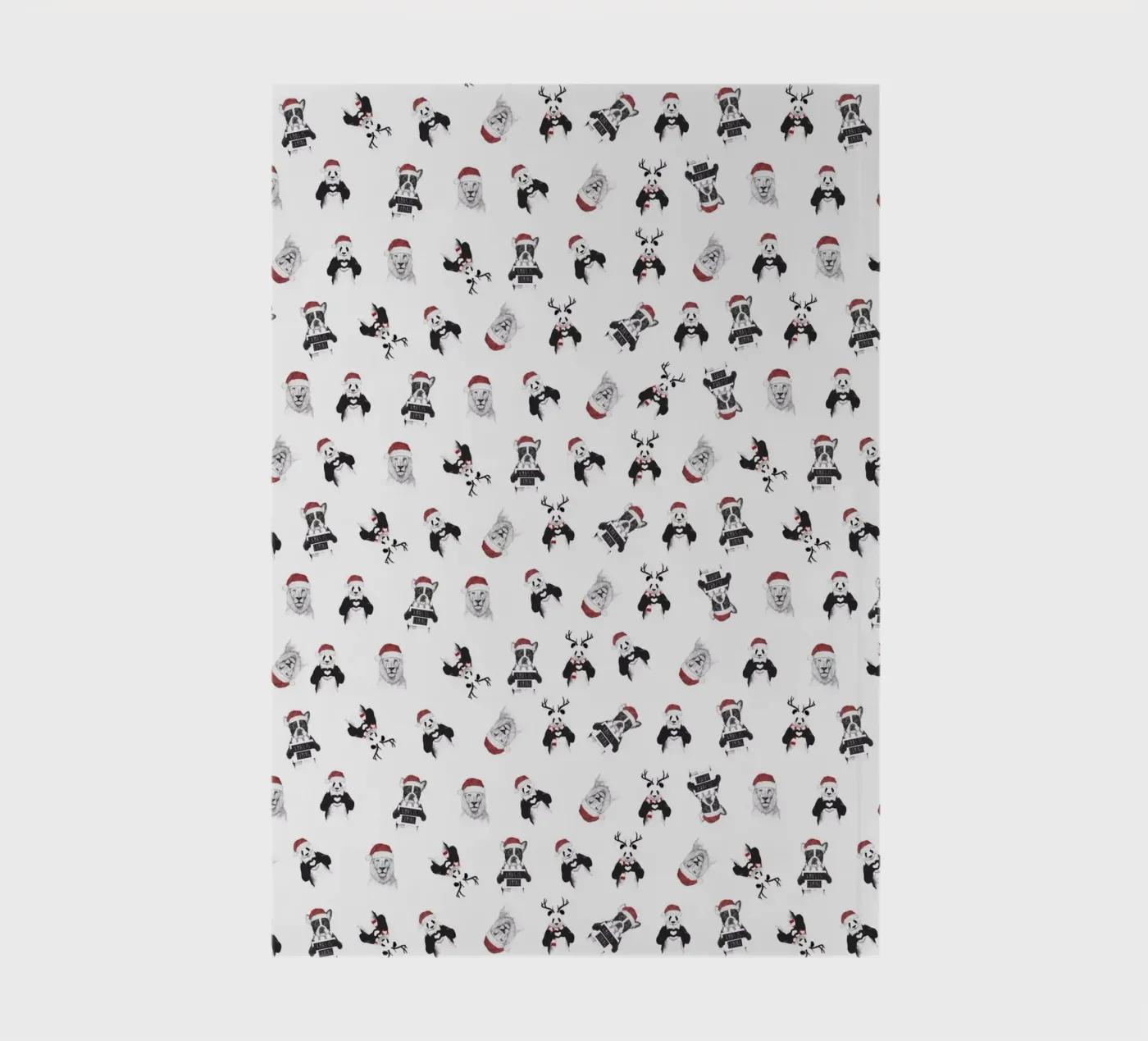 Xmas pattern notebook by Balazs Solti