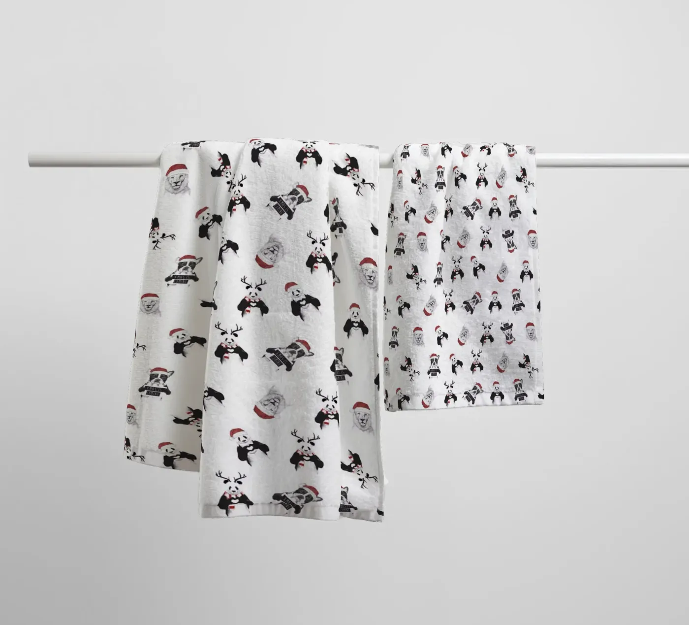 Xmas pattern Handtuch von Balazs Solti