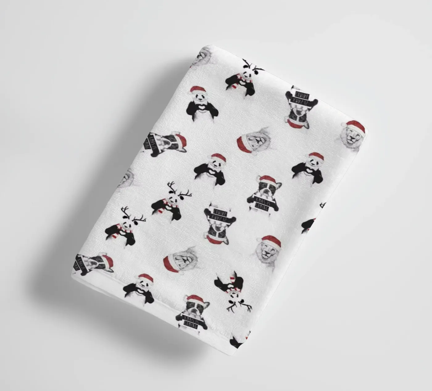 Xmas pattern Handtuch von Balazs Solti