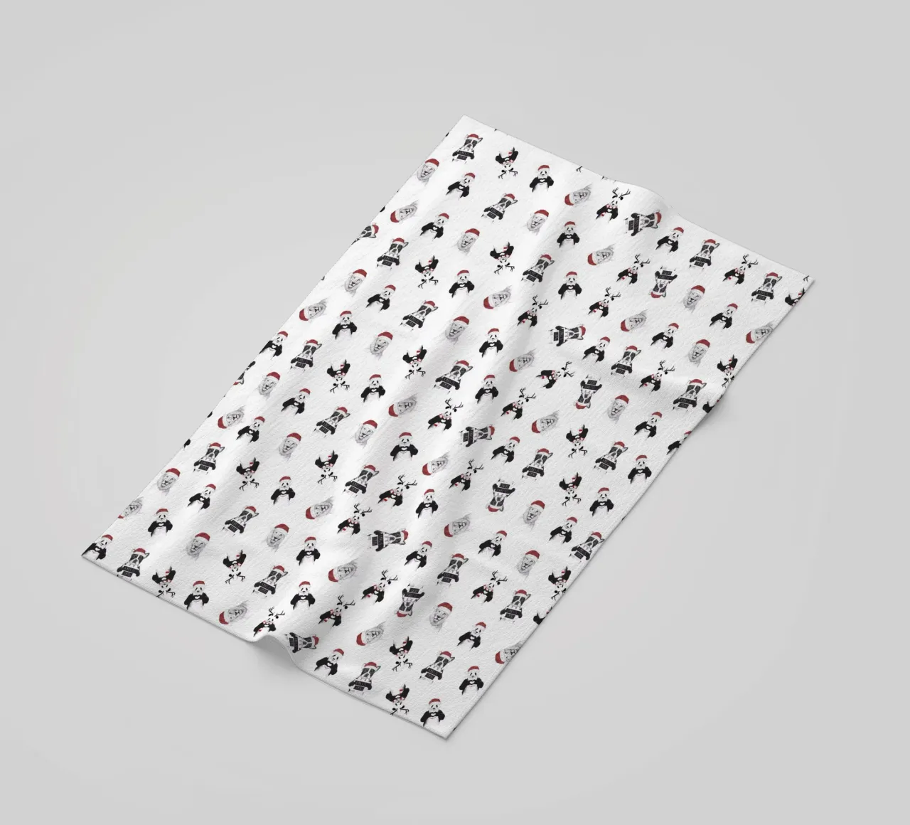 Xmas pattern serviette de plage de Balazs Solti