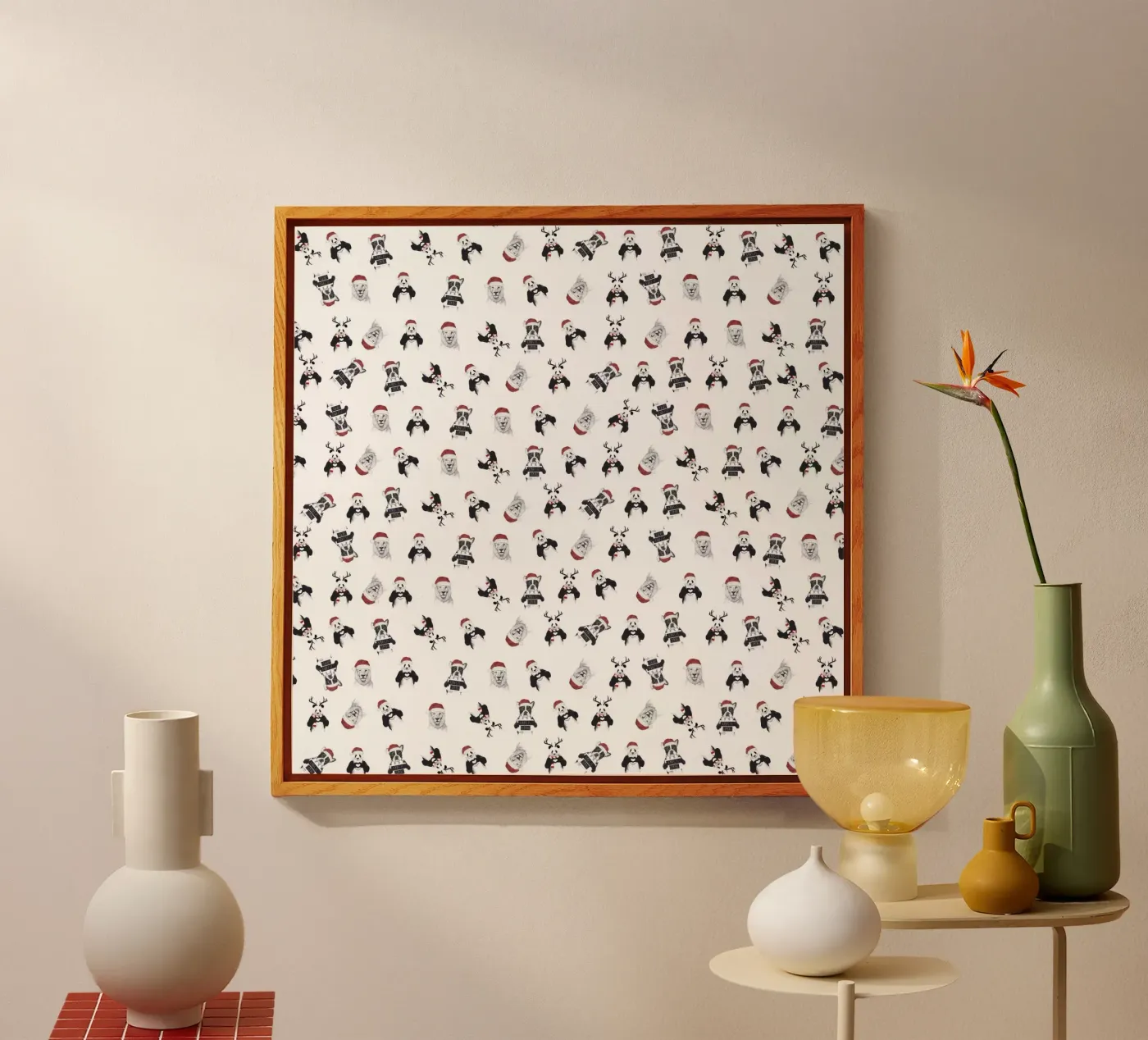 Xmas pattern plexiglas de Balazs Solti