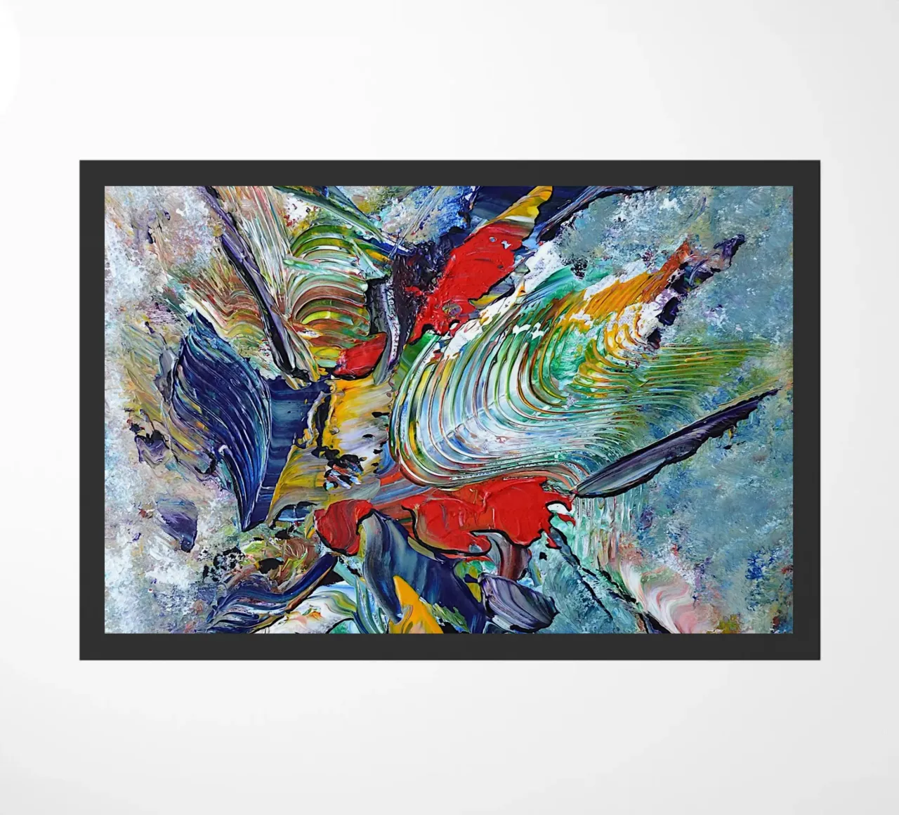 BACIAMI zerbino da Thierry Vobmann Abstract painting