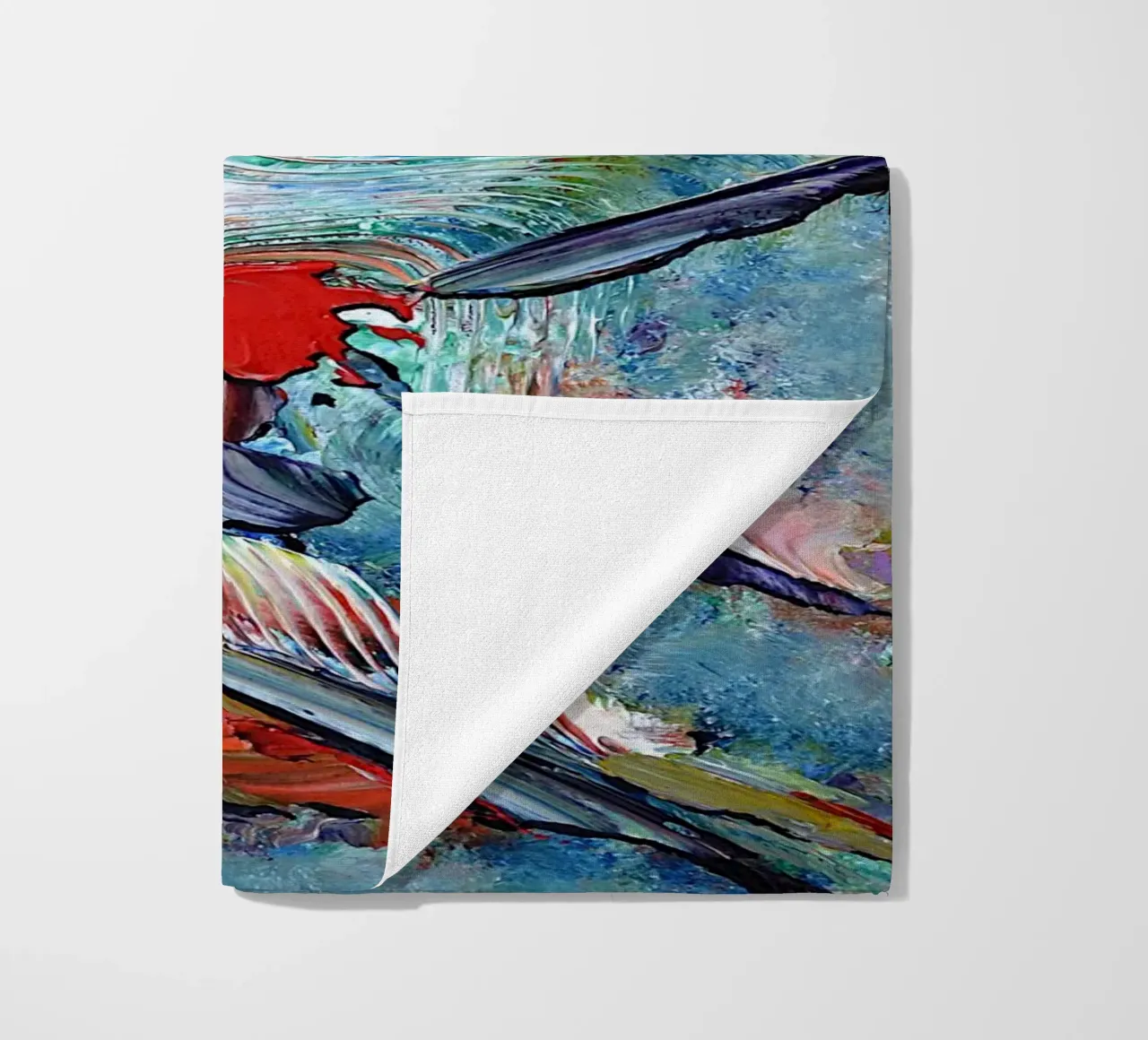 BACIAMI telo mare da Thierry Vobmann Abstract painting