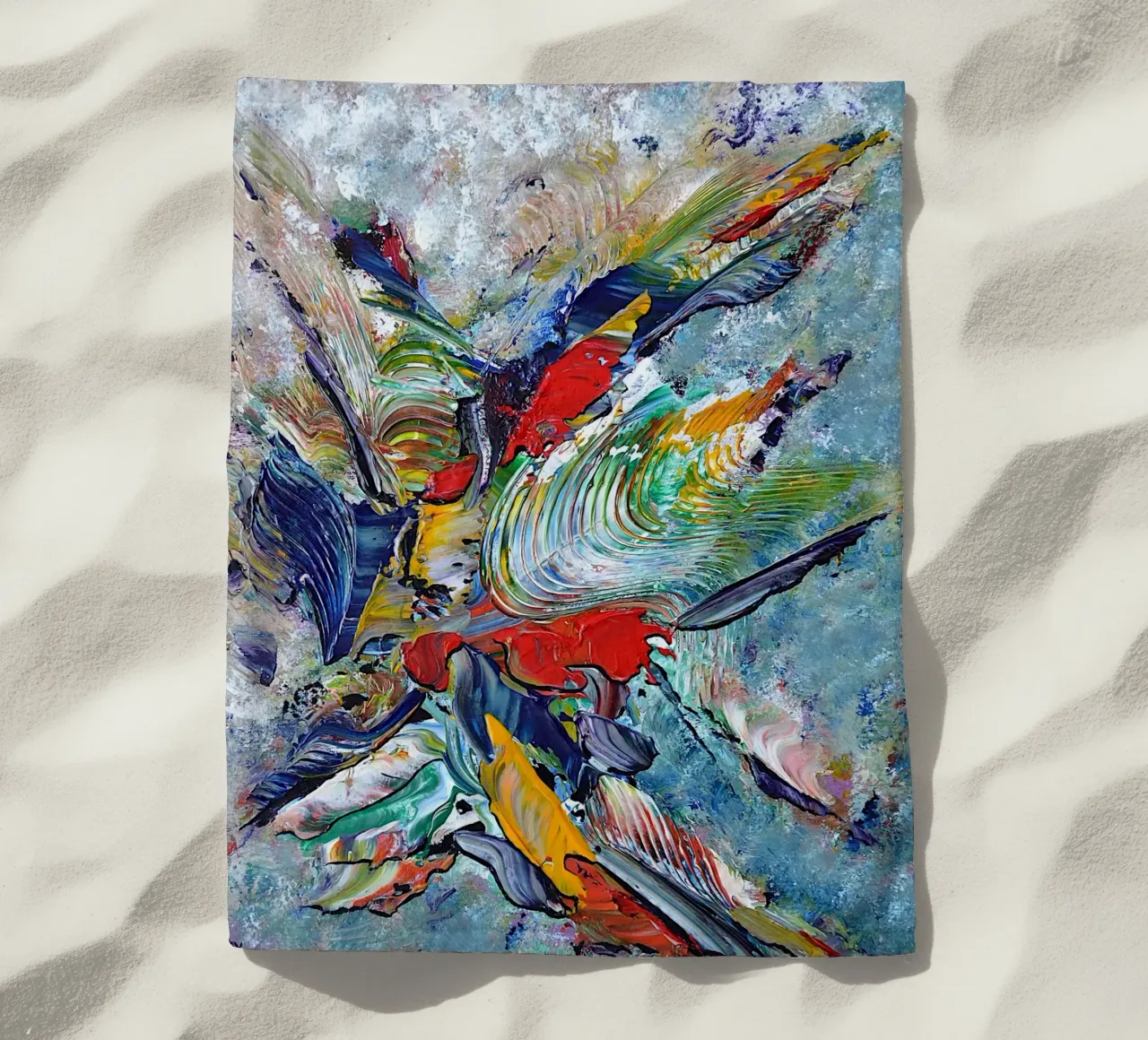 BACIAMI telo mare da Thierry Vobmann Abstract painting