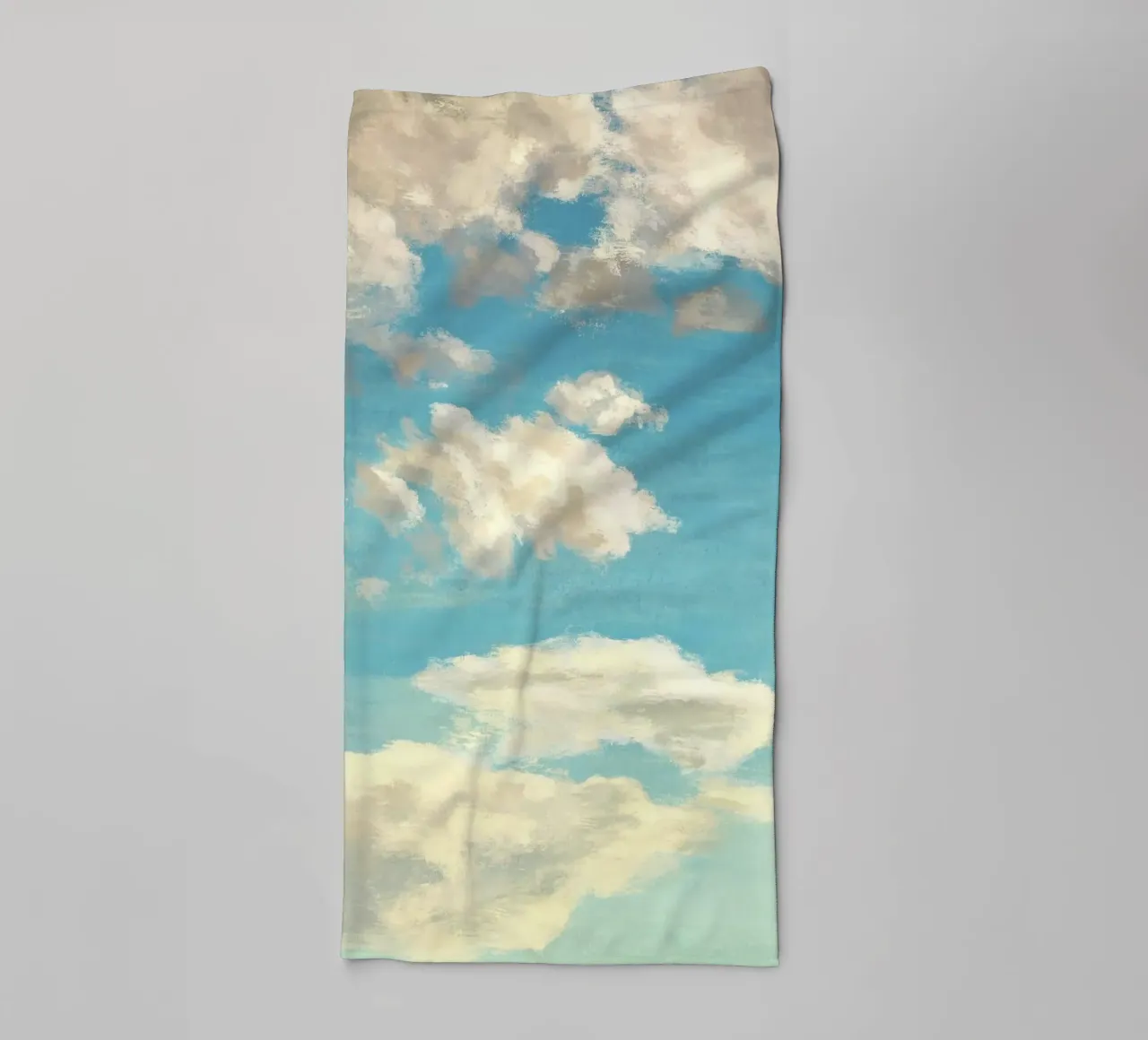 cloud on sky wave asciugamano da bagno da miracle