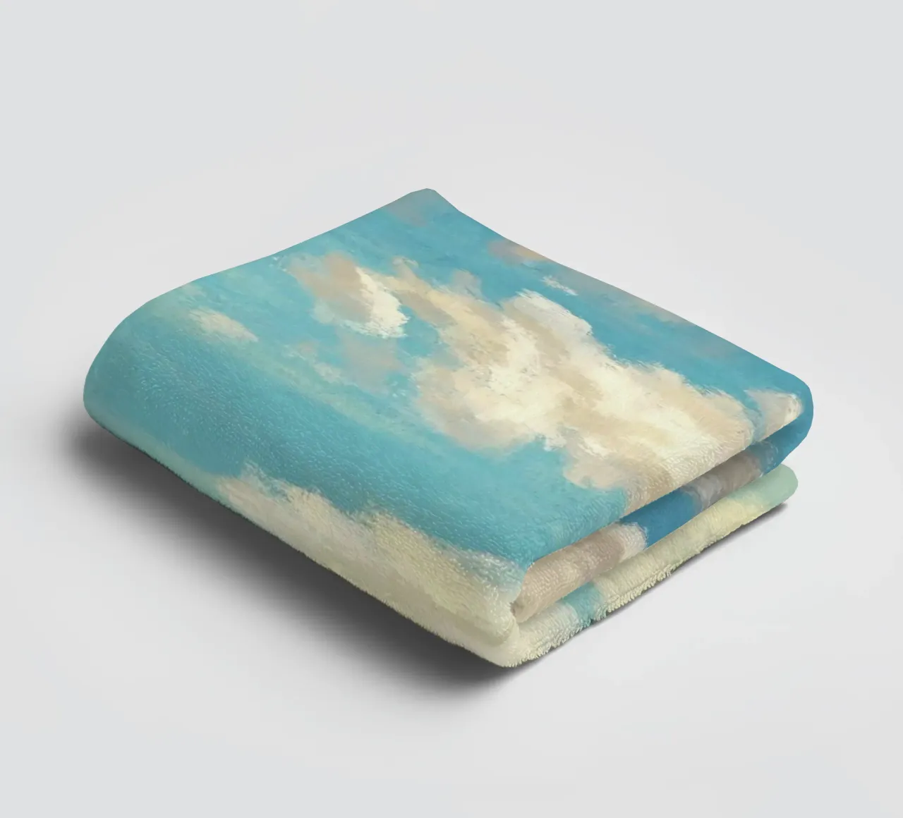 cloud on sky wave asciugamano da bagno da miracle
