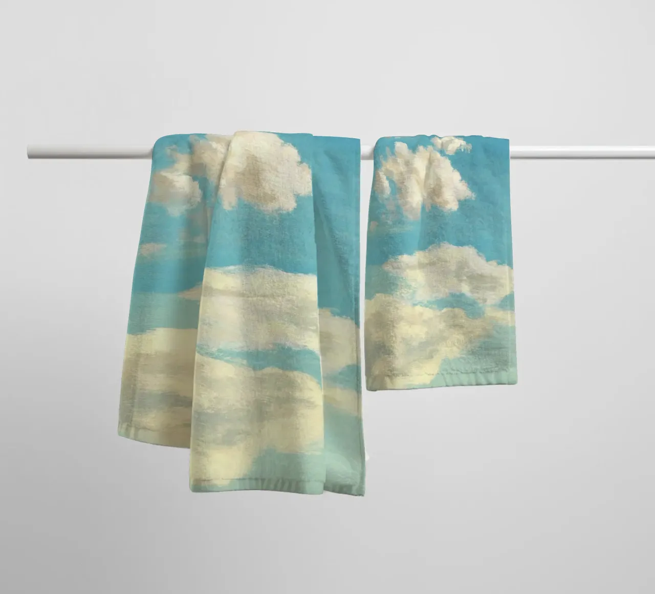 cloud on sky wave asciugamano da bagno da miracle