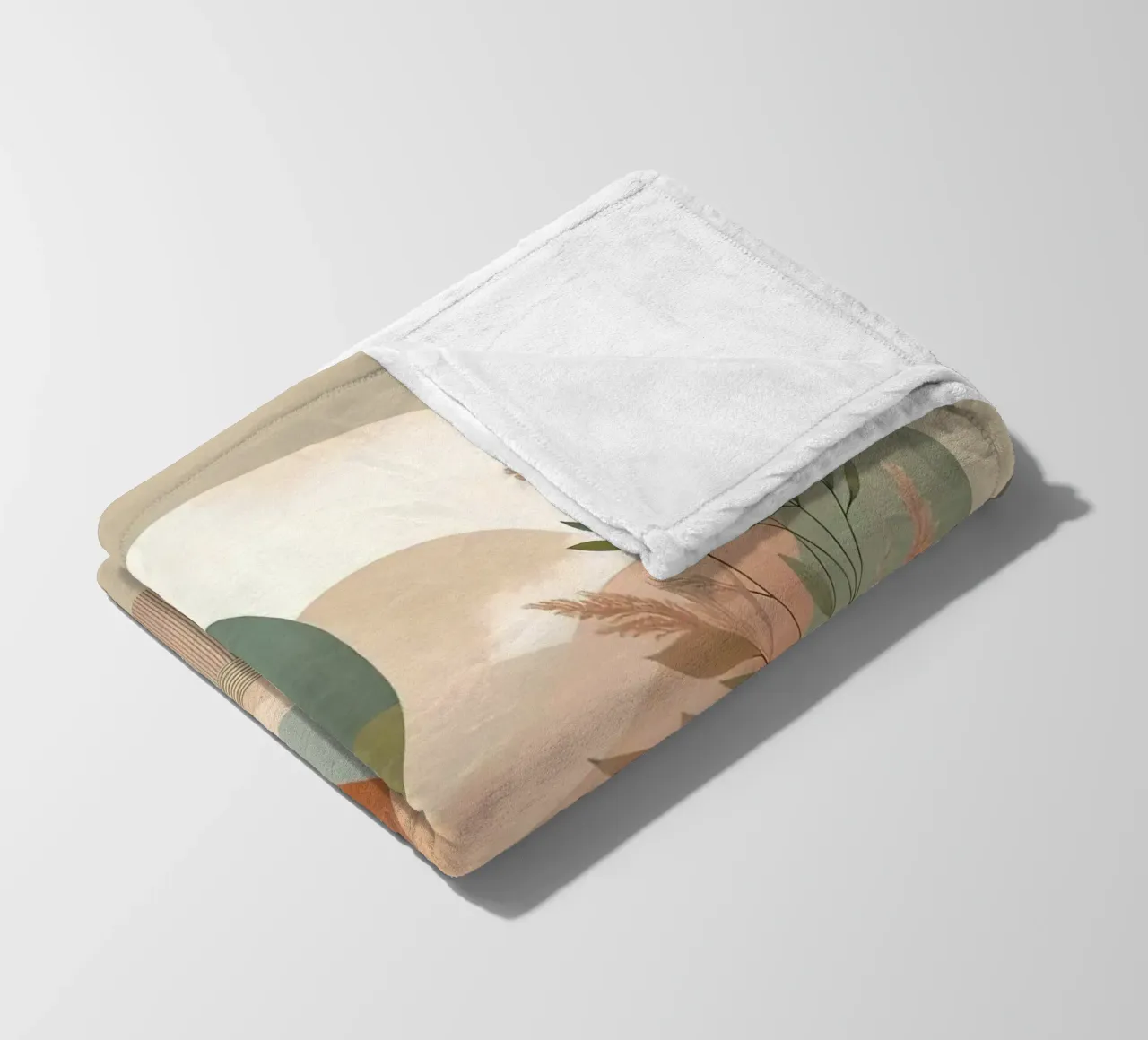 nature in circle window coperta in pile da miracle
