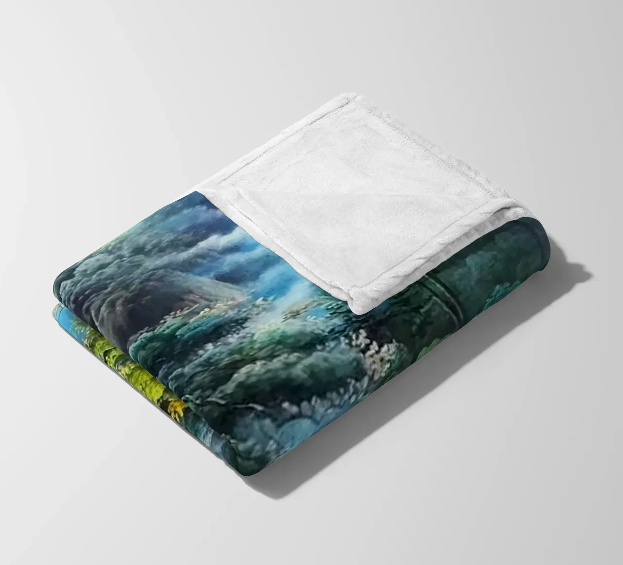 waterflow and tree forest coperta in pile da miracle