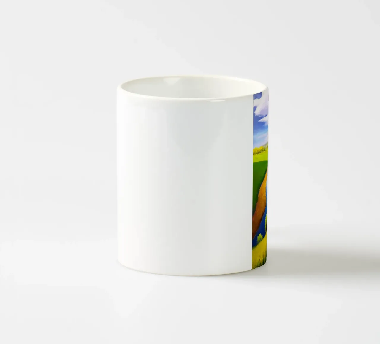 curve lake road tazza in ceramica da miracle