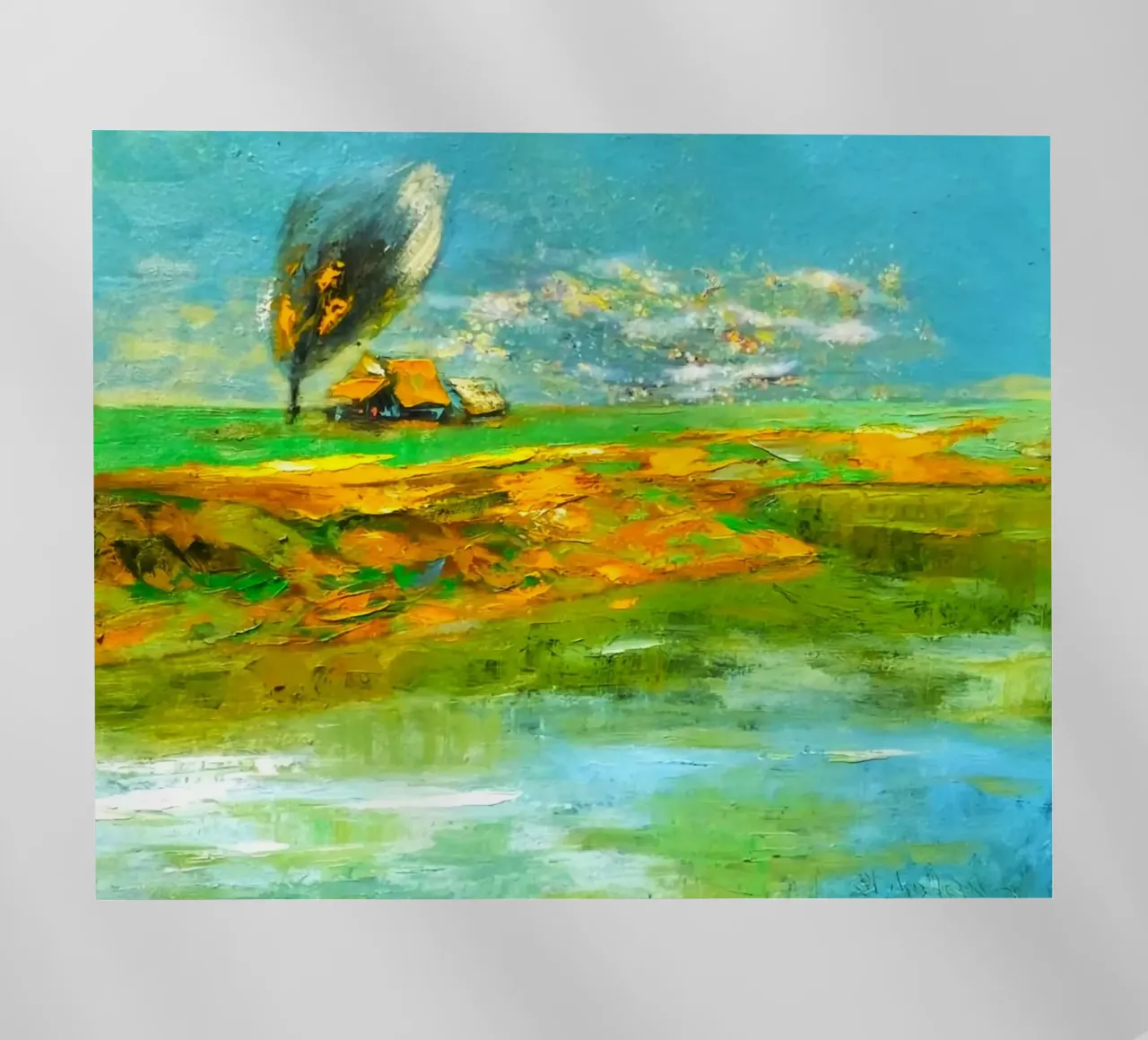 art color sky and land pellicola backlit da miracle