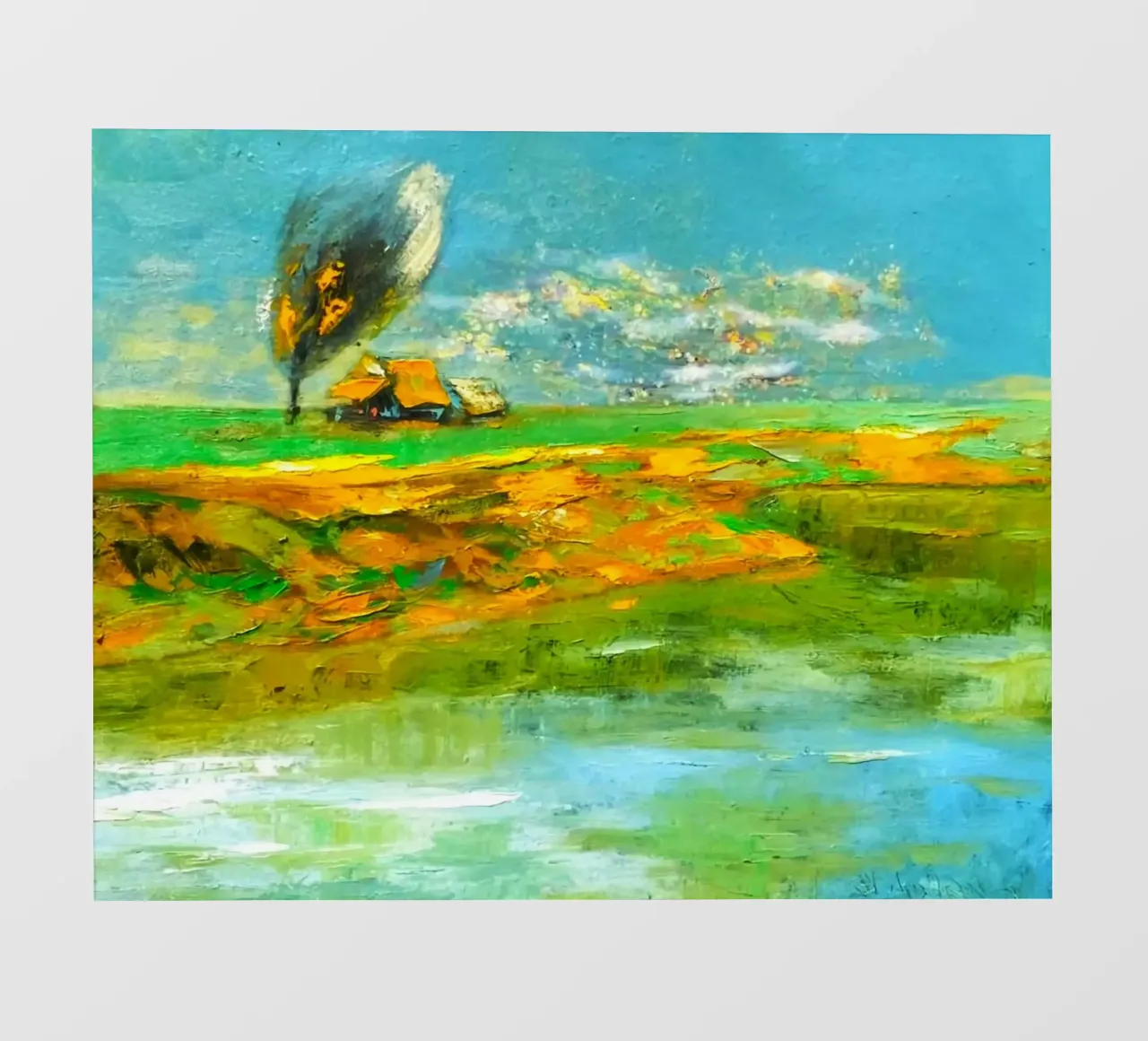 art color sky and land pellicola backlit da miracle