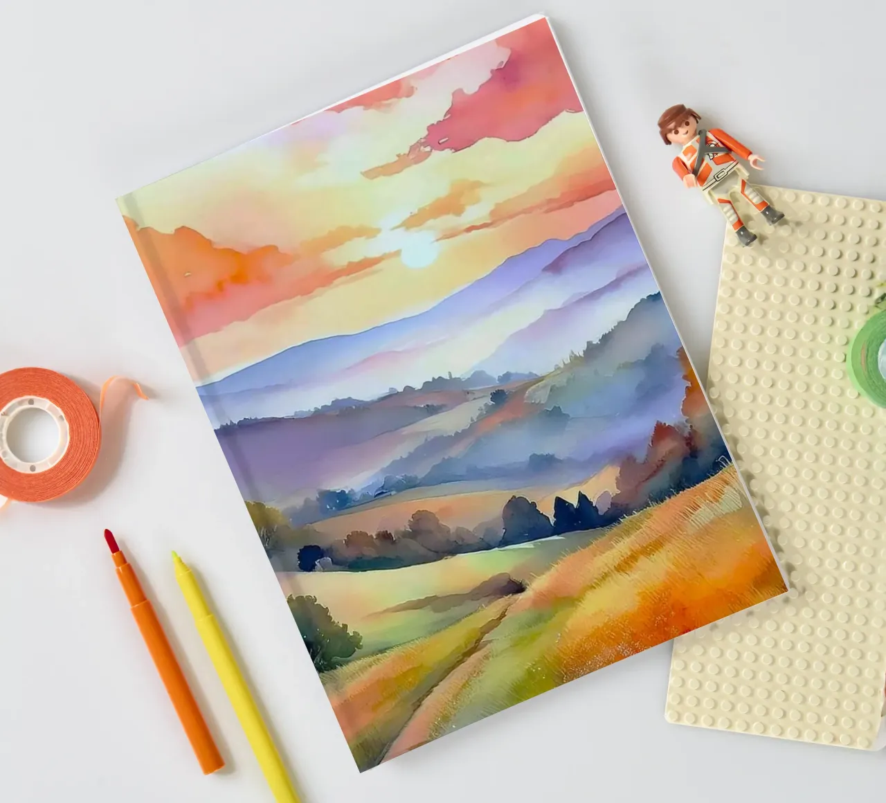 nature colorgradient notebook by miracle