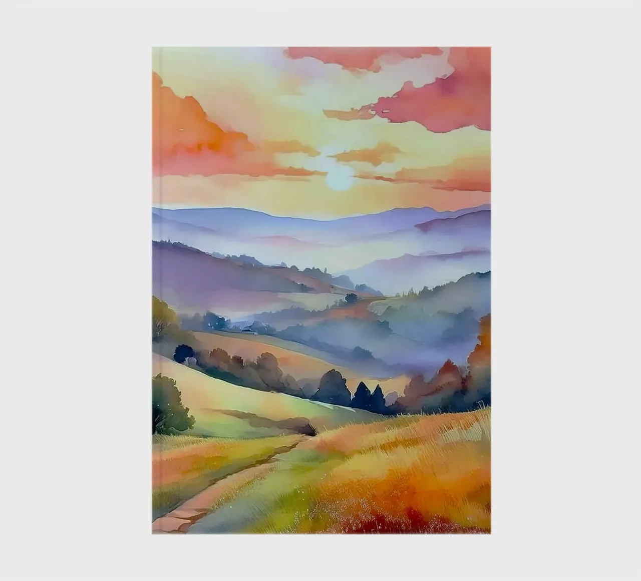 nature colorgradient notebook by miracle