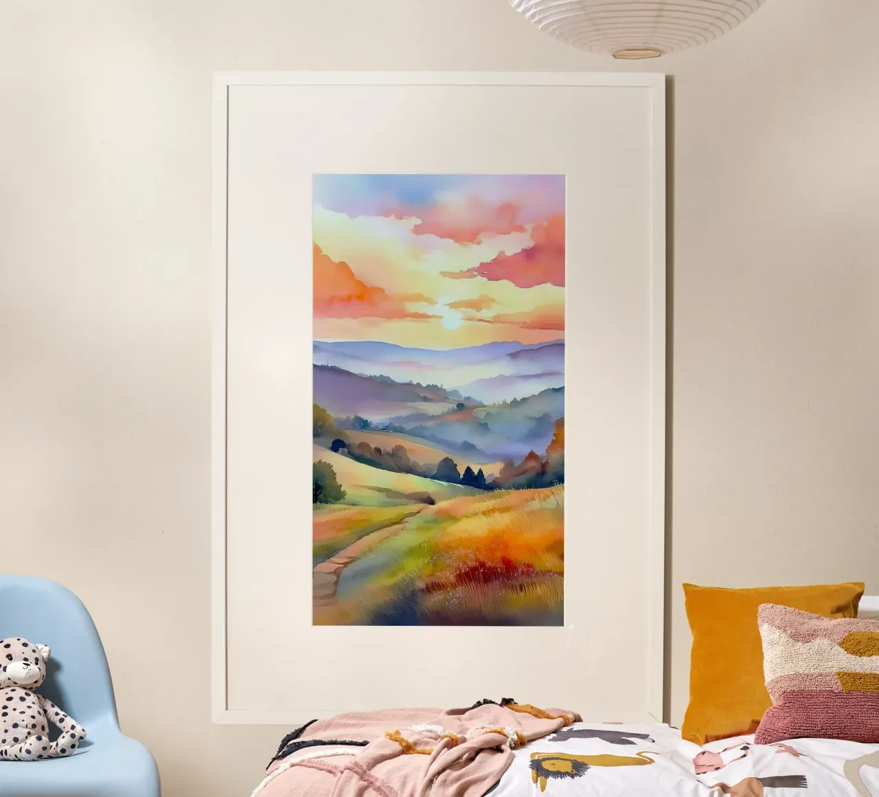 nature colorgradient poster da miracle
