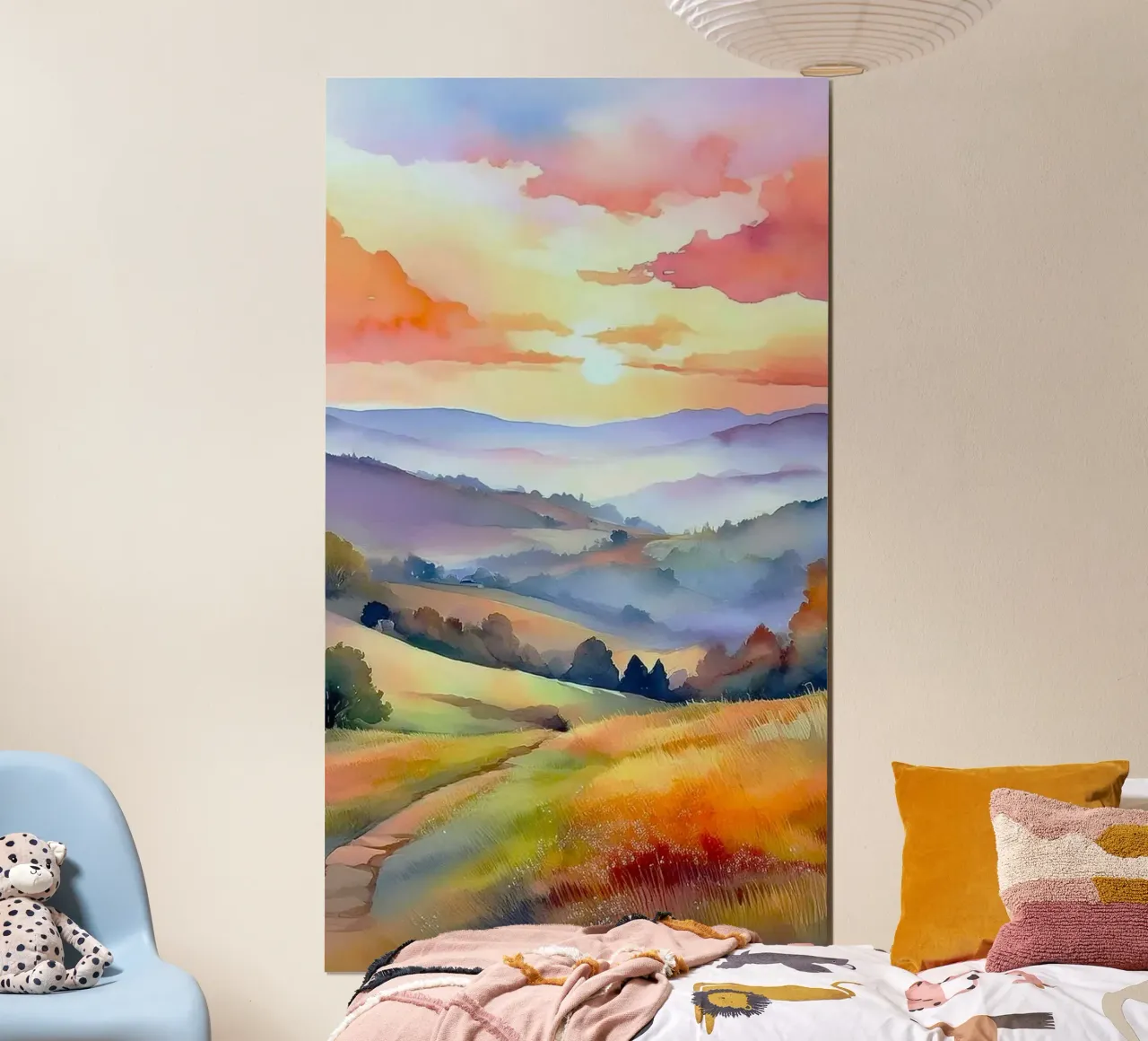 nature colorgradient poster da miracle