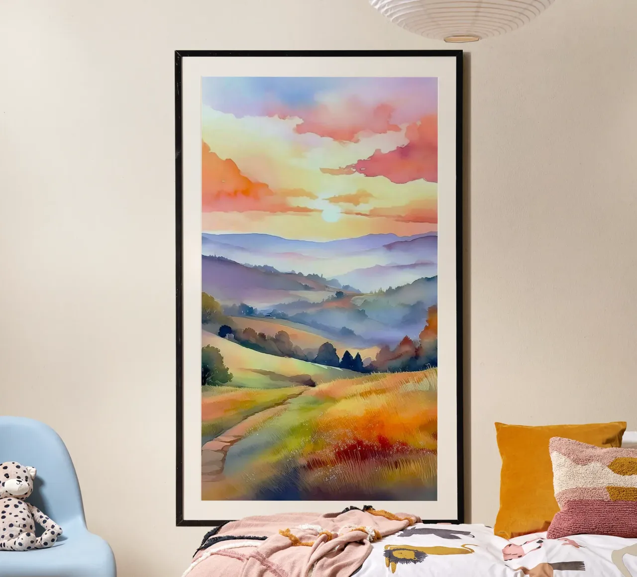 nature colorgradient poster da miracle