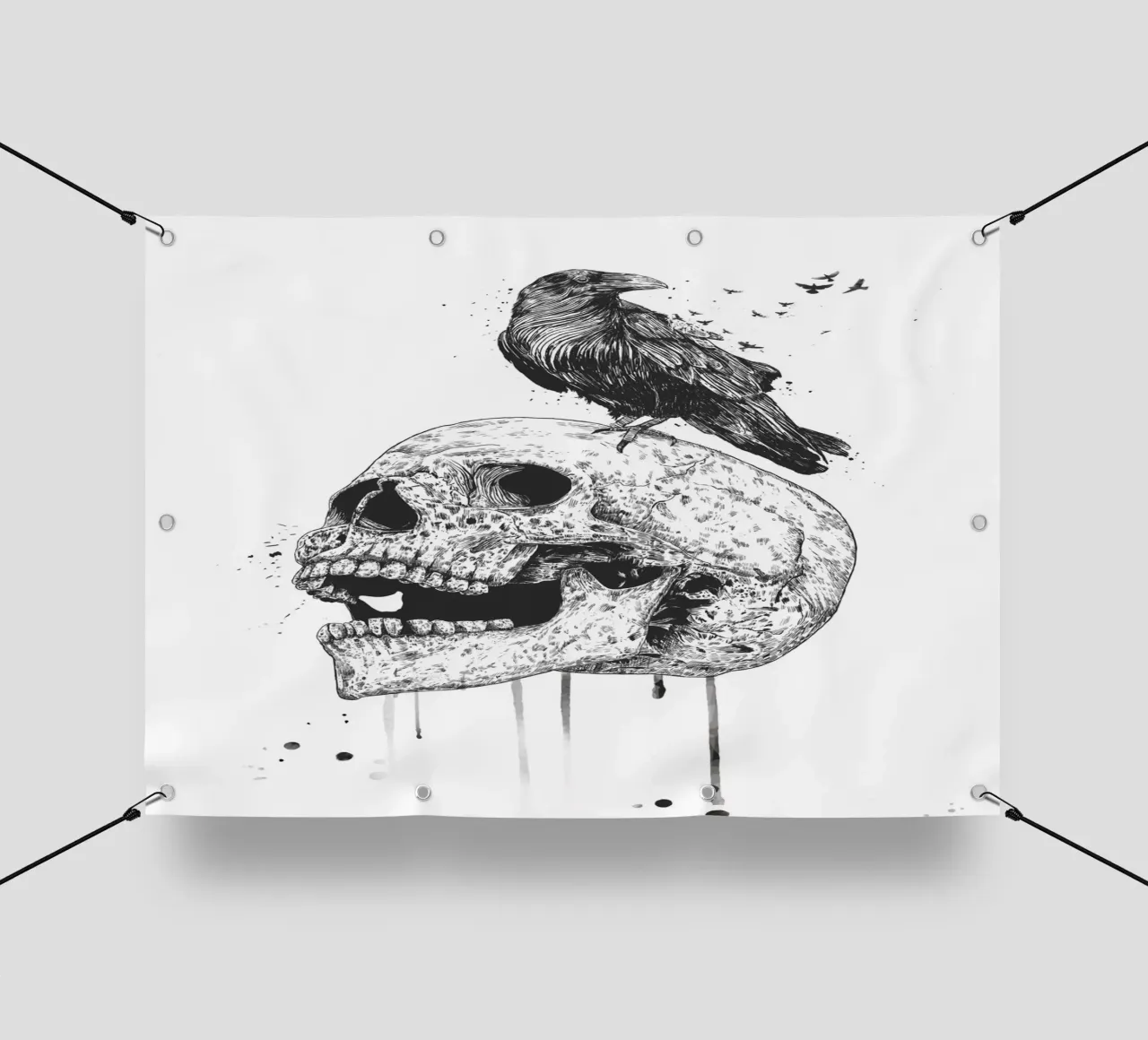 New skull telo in pvc da Balazs Solti