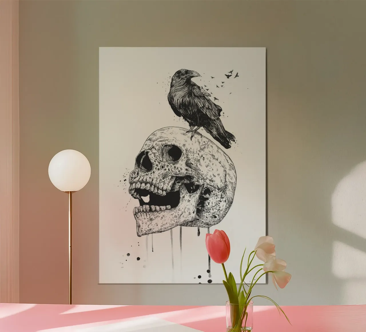 New skull carta hahnemühle da Balazs Solti