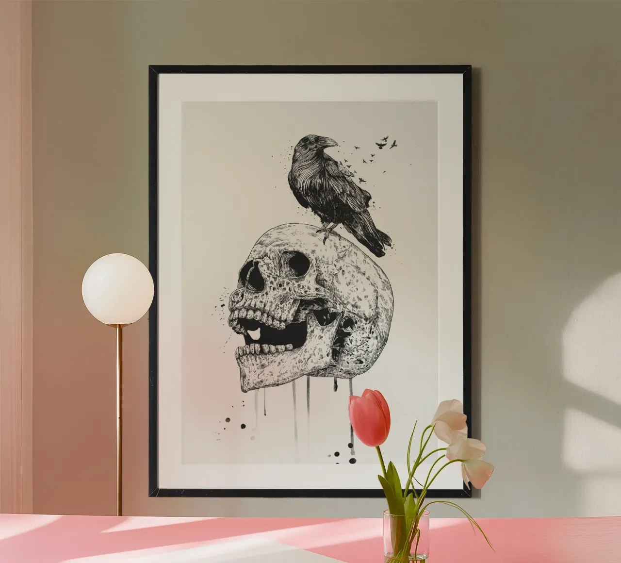 New skull carta hahnemühle da Balazs Solti