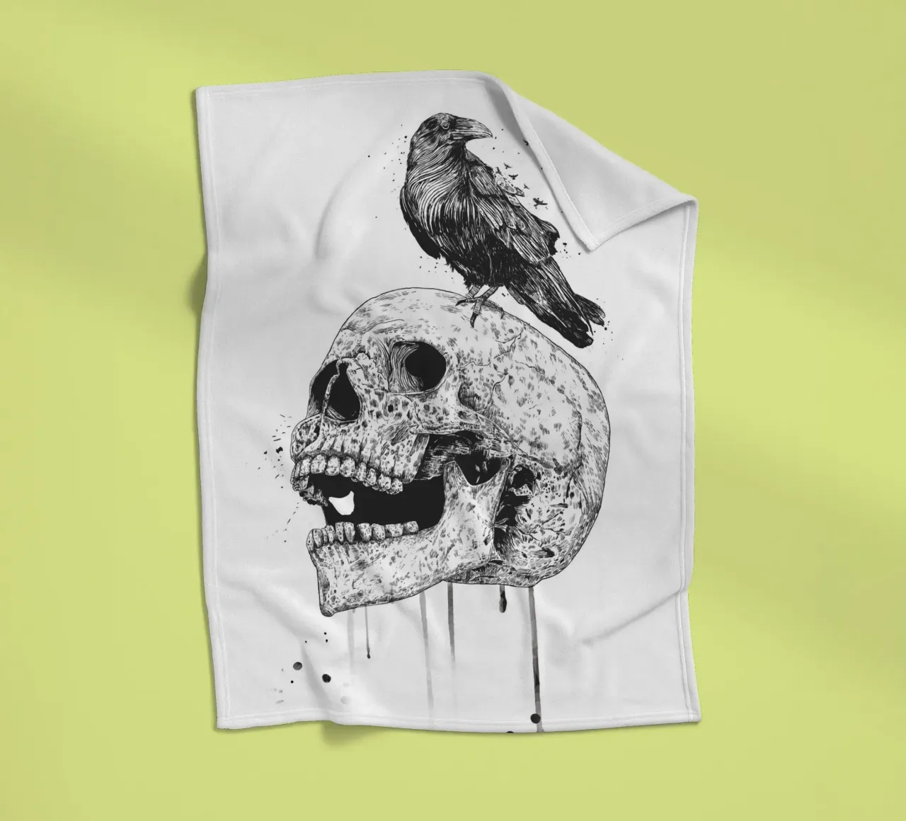 New skull coperta in pile da Balazs Solti