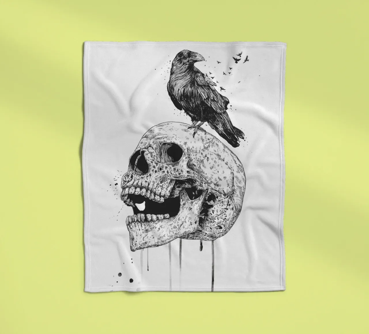 New skull coperta in pile da Balazs Solti
