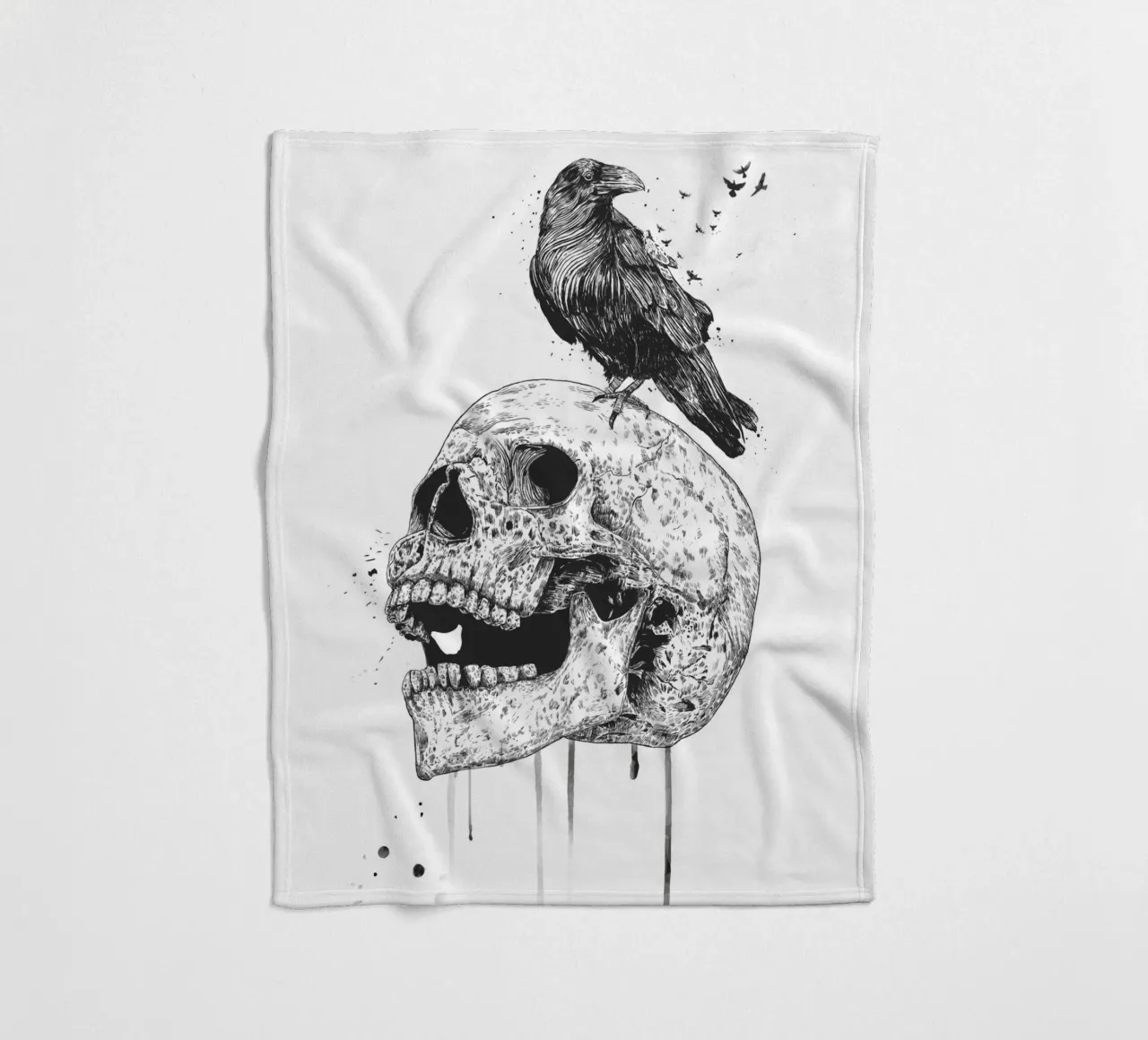New skull coperta in pile da Balazs Solti