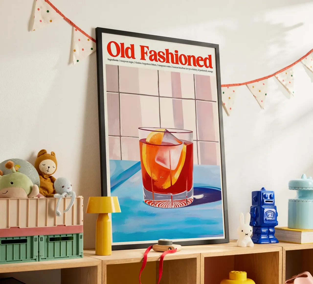 Cucina vecchio stile poster da Neeraprint