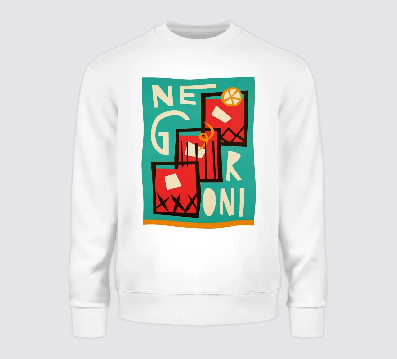 Negroni Print felpa da Neeraprint