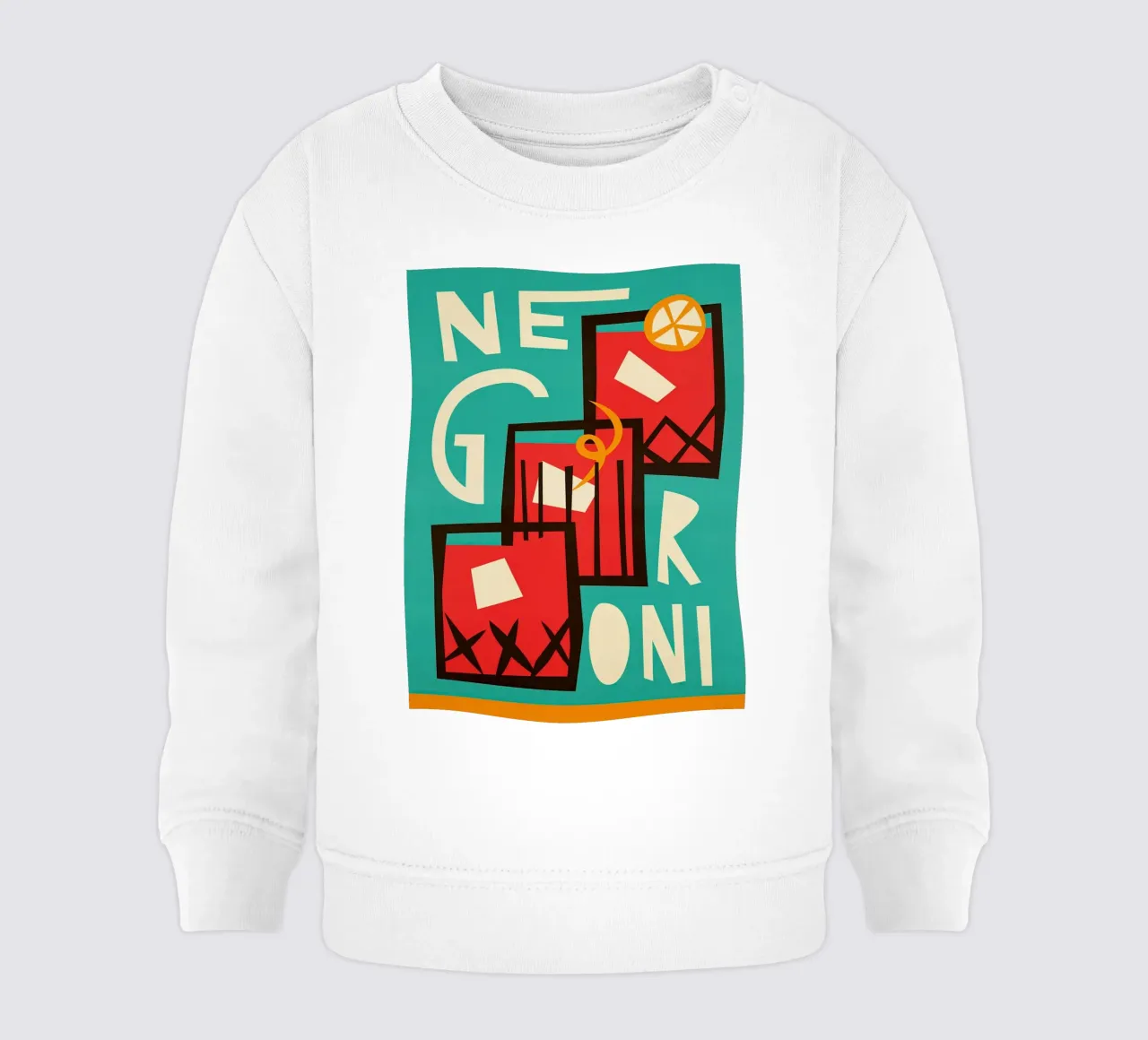 Negroni Print felpa neonato da Neeraprint