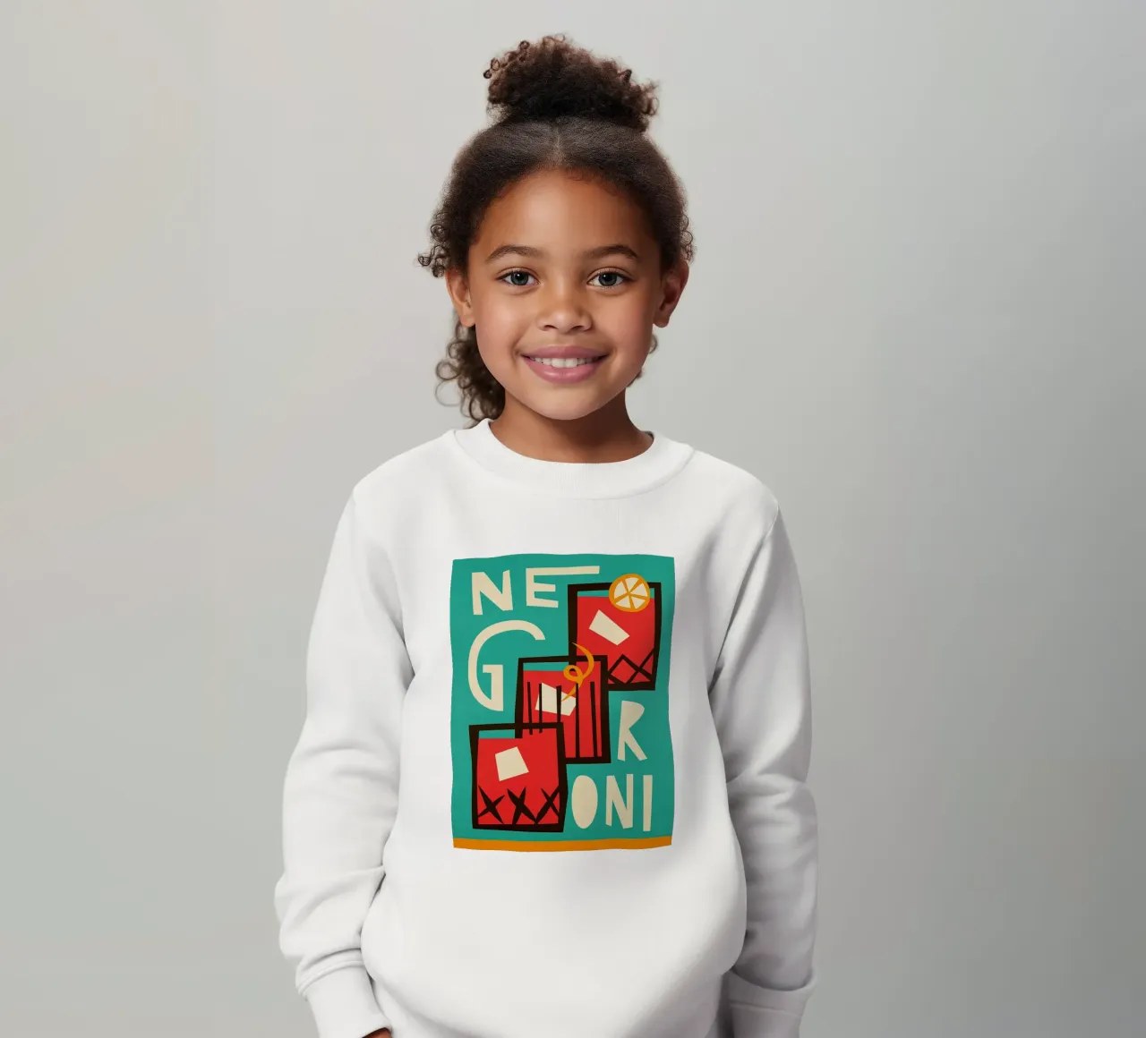 Negroni Print felpa bambino da Neeraprint