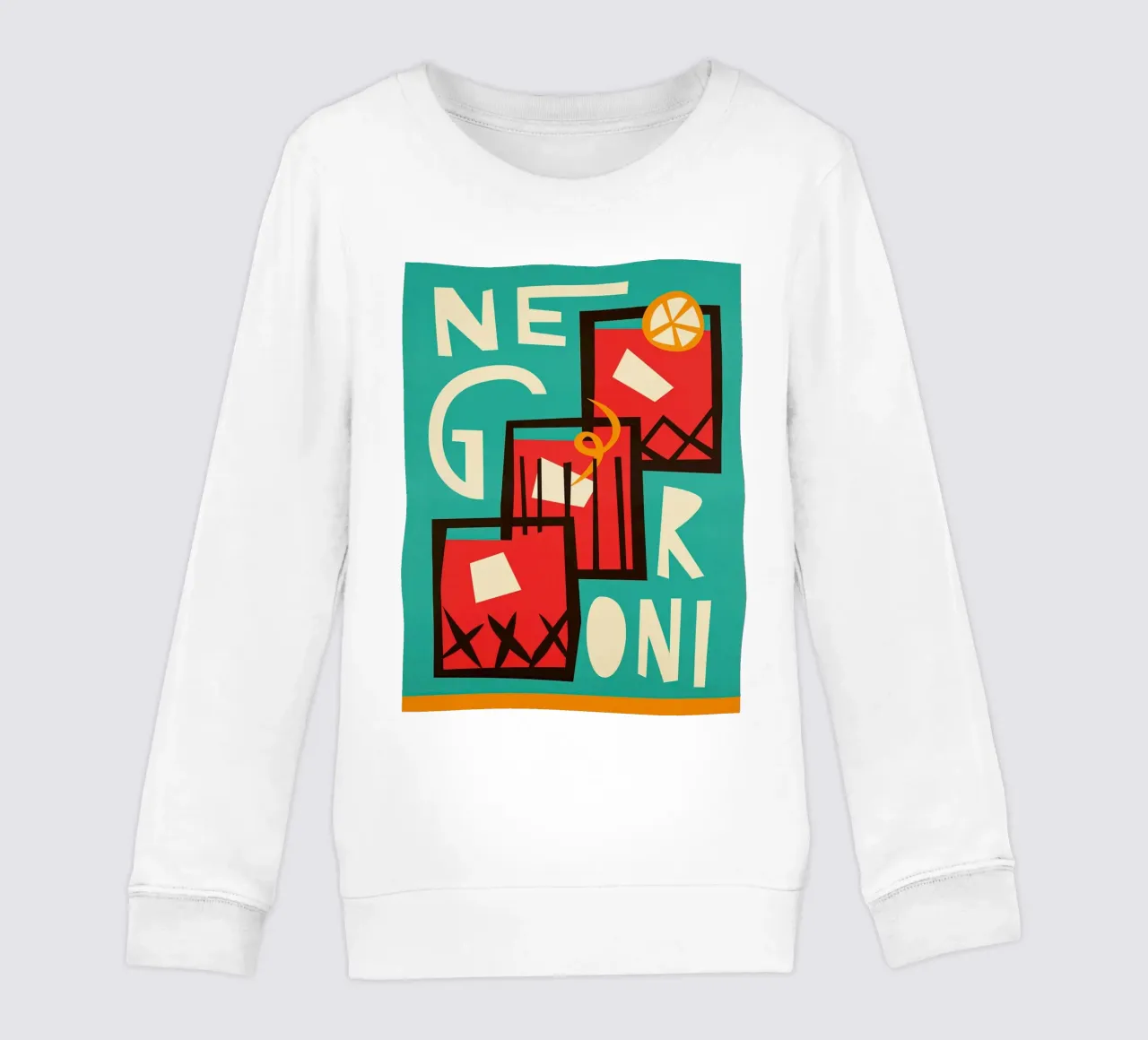Negroni Print felpa bambino da Neeraprint