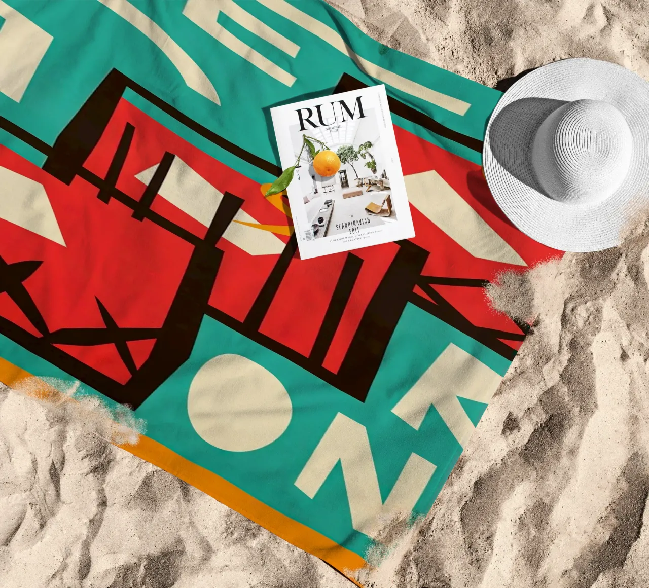 Negroni Print telo mare da Neeraprint