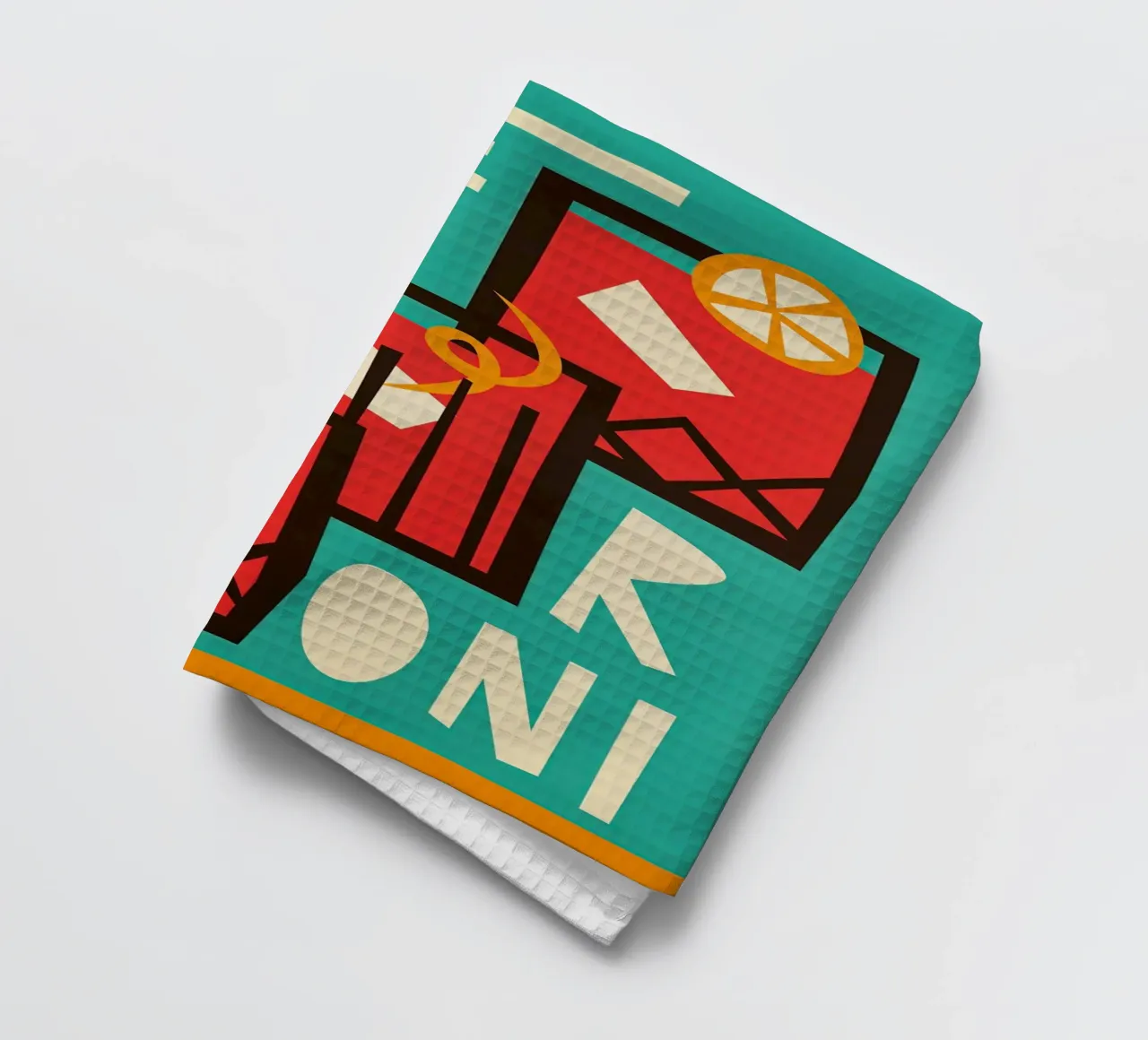 Negroni Print canovaccio da cucina da Neeraprint