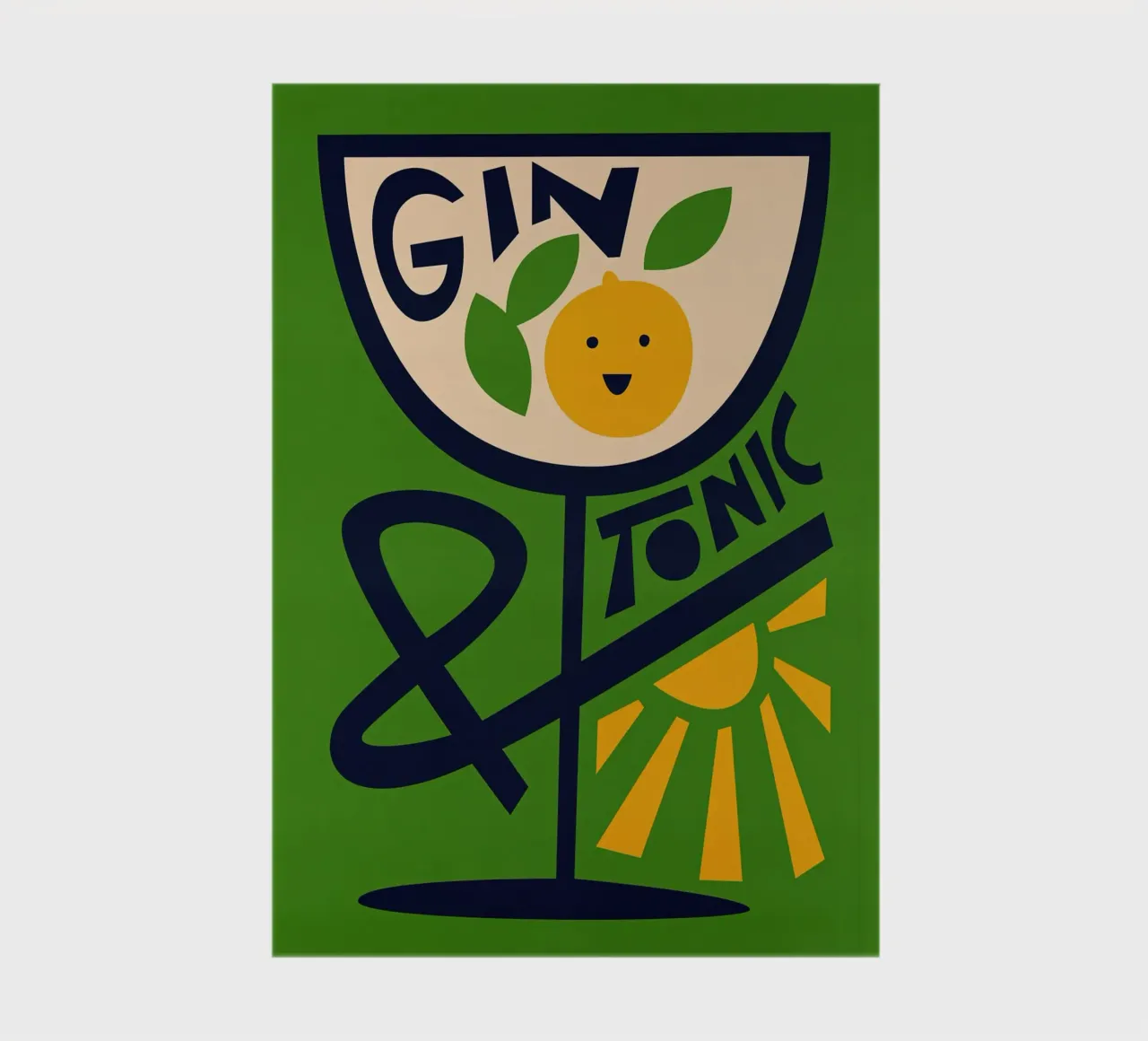 Gin Tonic Print notebook by Neeraprint