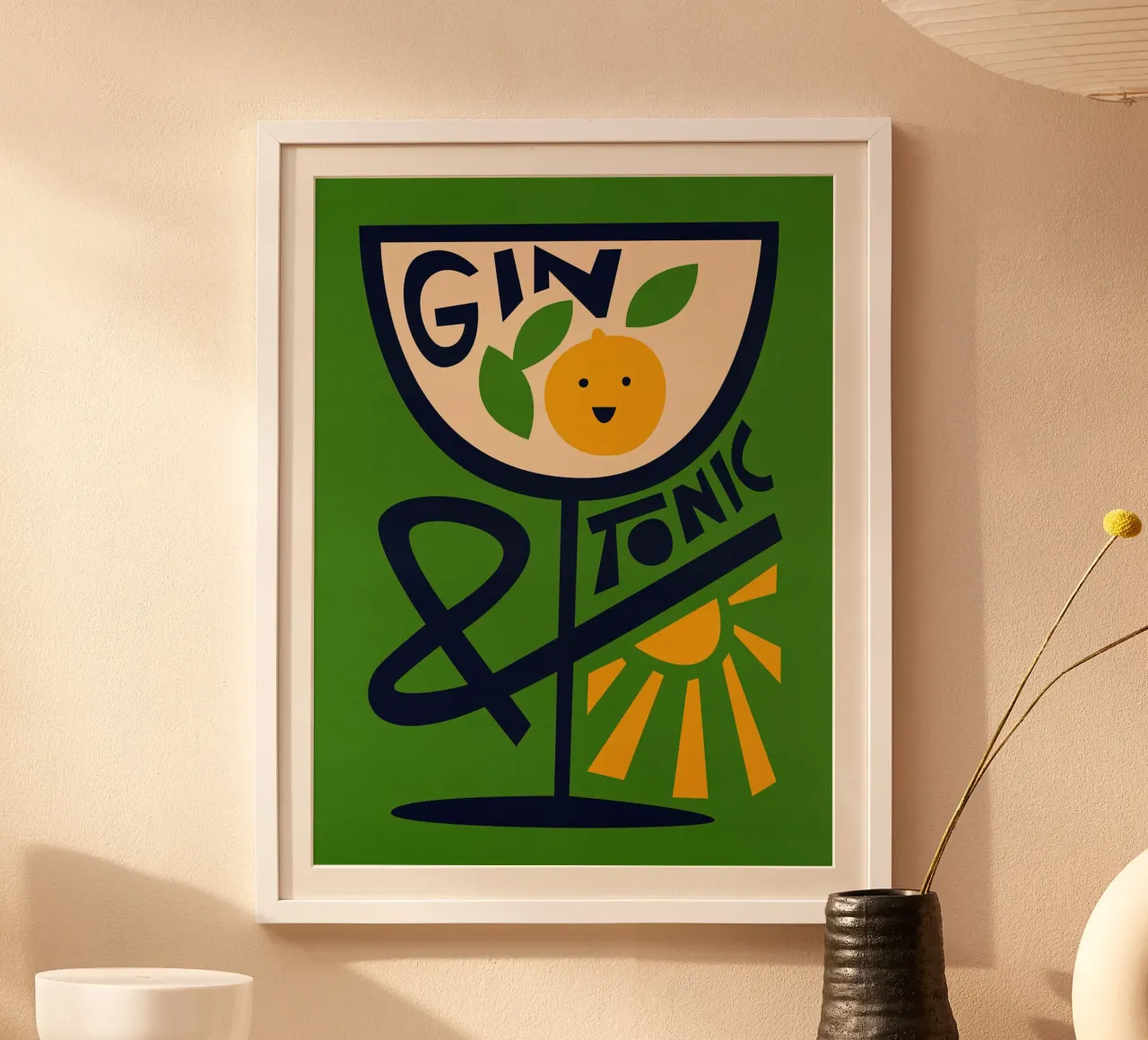Gin Tonic Print poster de Neeraprint