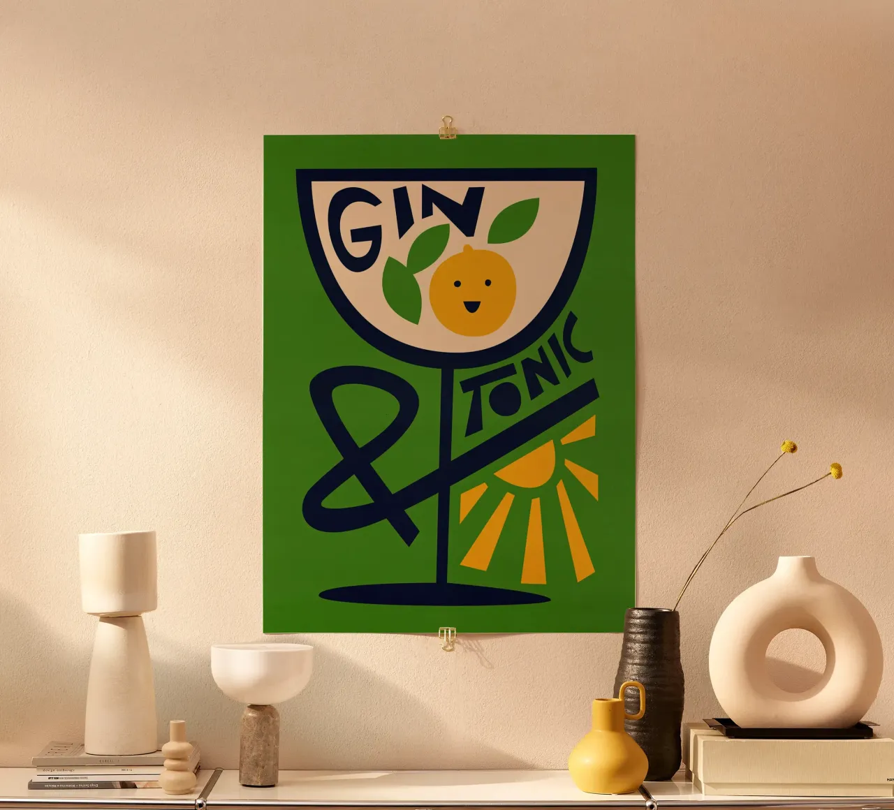 Gin Tonic Print poster de Neeraprint