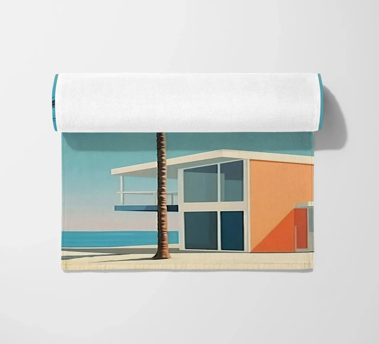 Coconut Trees In The Beach telo mare da robertmotoiart