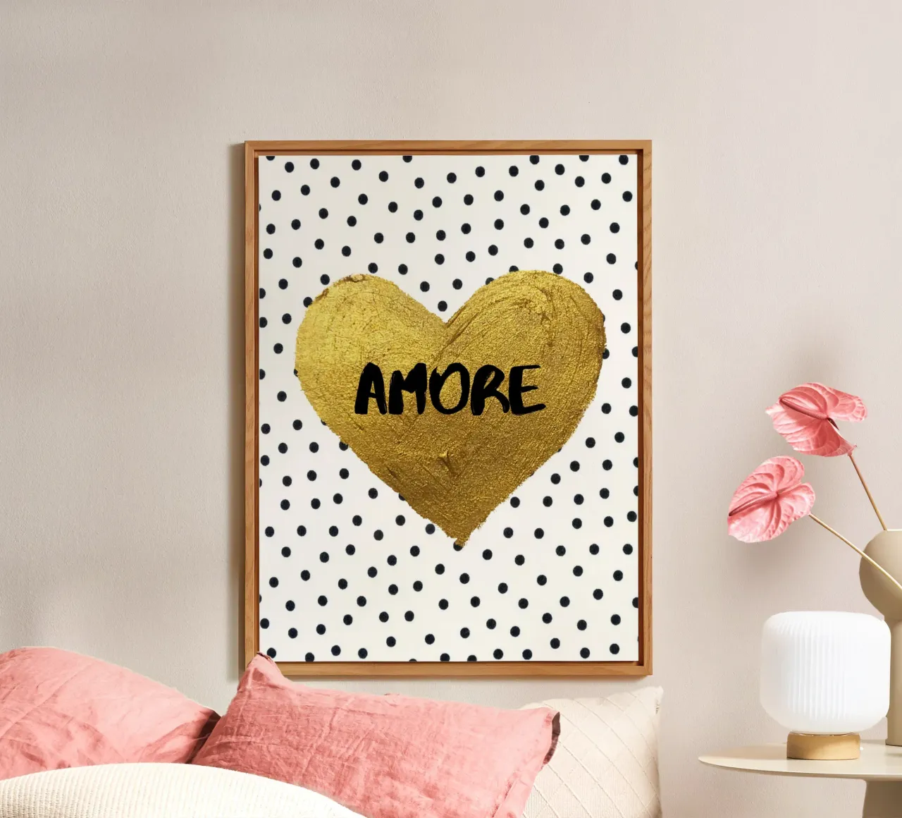 Amore alluminio dibond da PinkCandyWalls